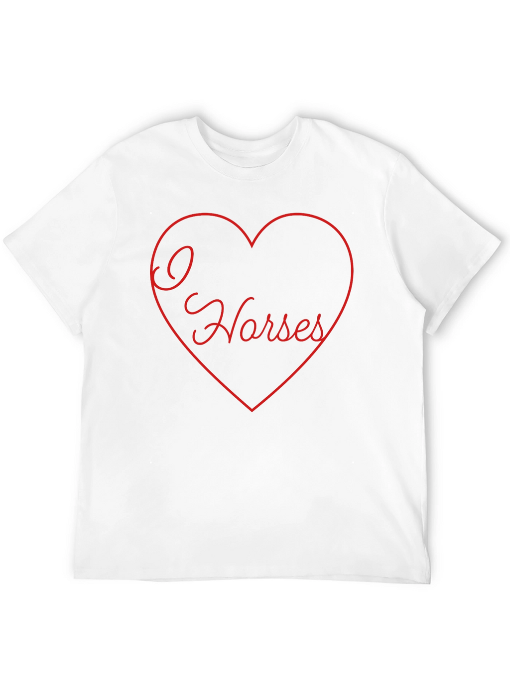 I Love Horses T-Shirt