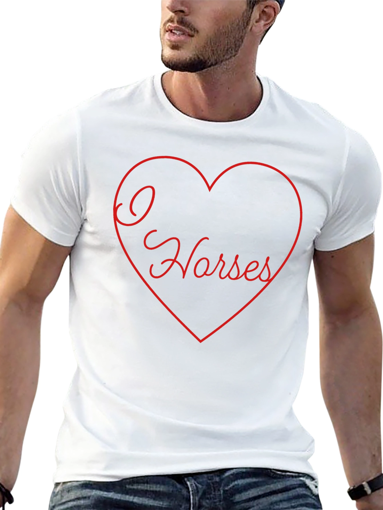 I Love Horses T-Shirt