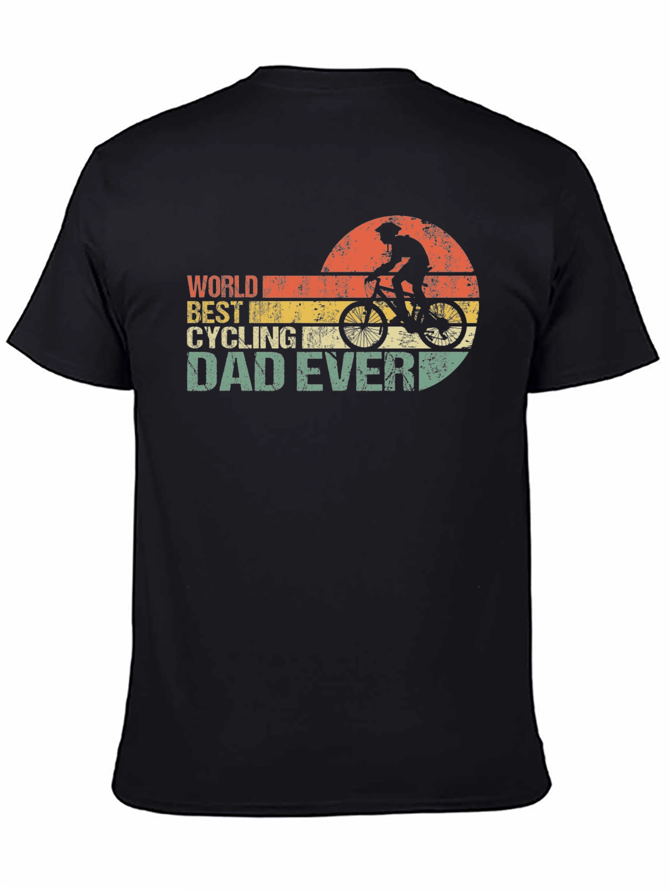 Worlds Best Cycling Dad Ever T-Shirt