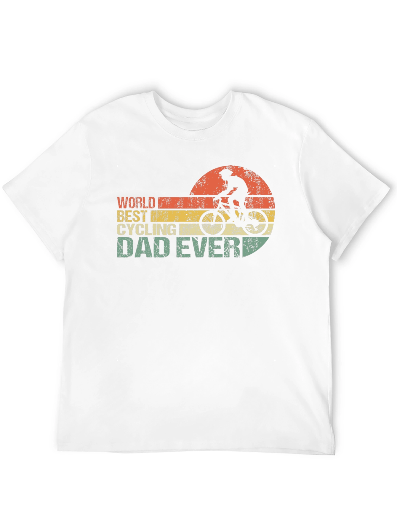 Worlds Best Cycling Dad Ever T-Shirt