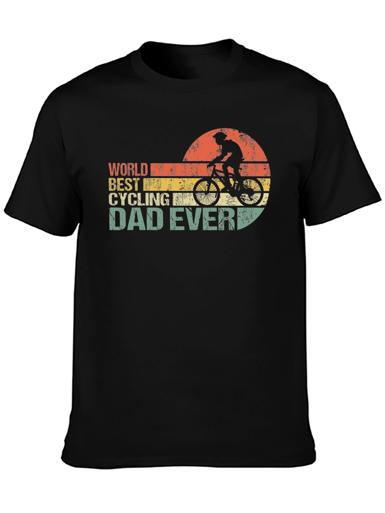 Worlds Best Cycling Dad Ever T-Shirt