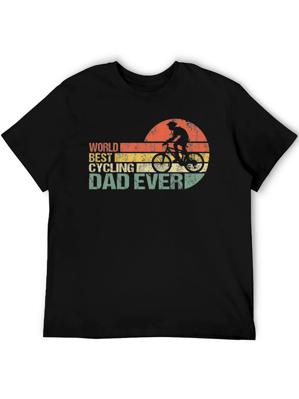 Worlds Best Cycling Dad Ever T-Shirt