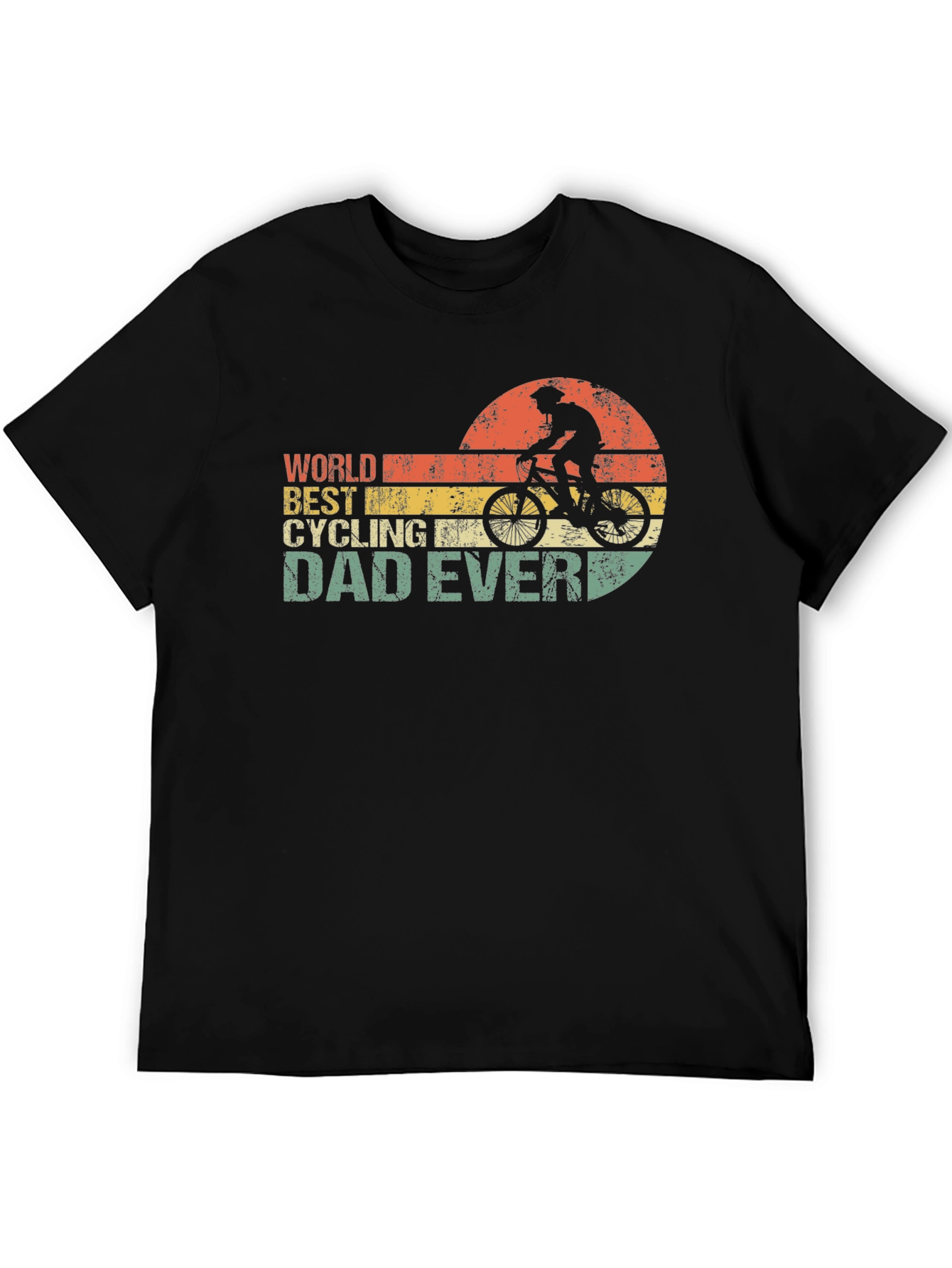 Worlds Best Cycling Dad Ever T-Shirt