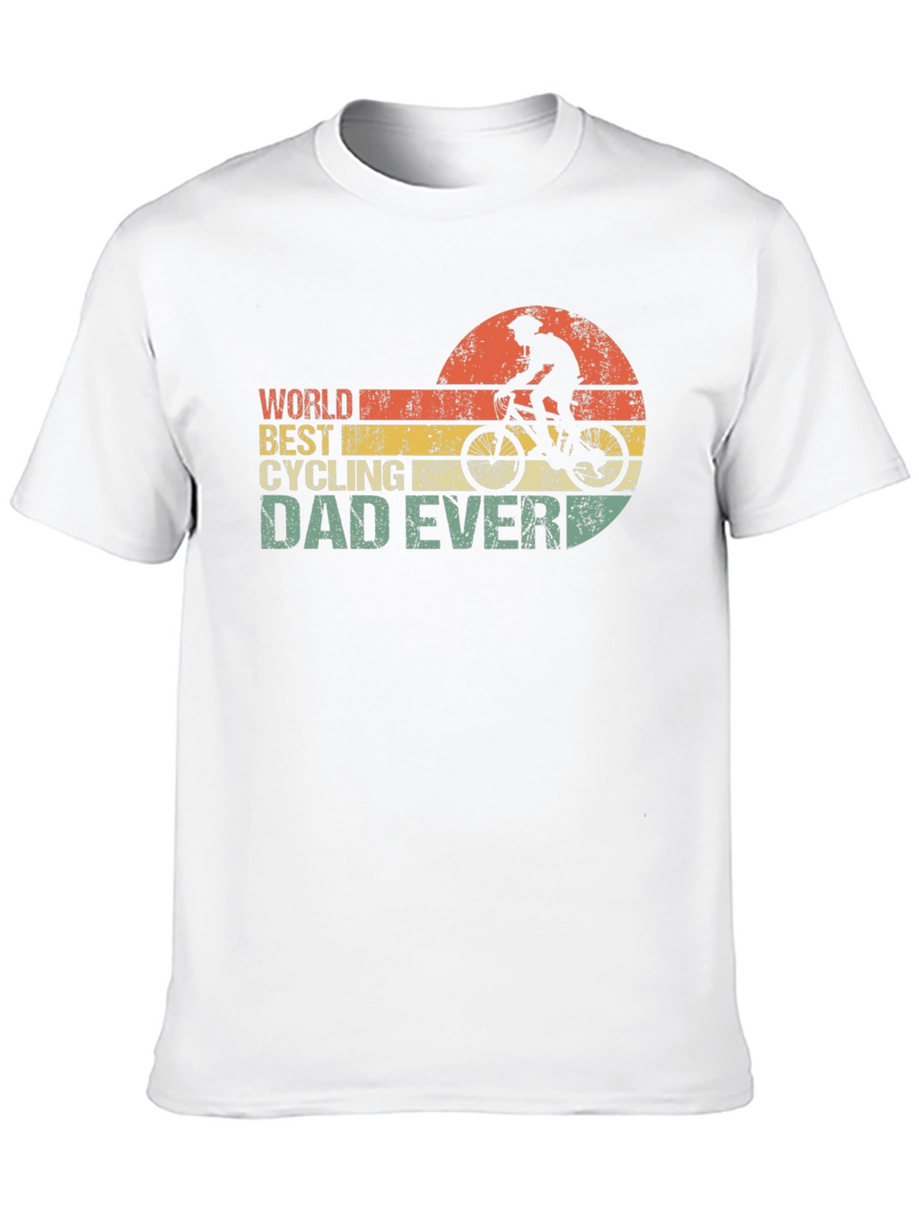 Worlds Best Cycling Dad Ever T-Shirt