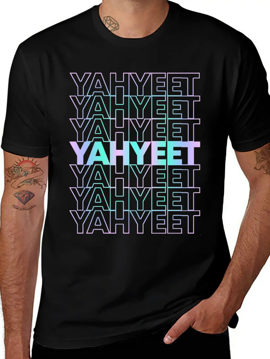 Yah Yeet Streetwear Unisex Casual T-Shirt – Clean Design For Daily Comfort