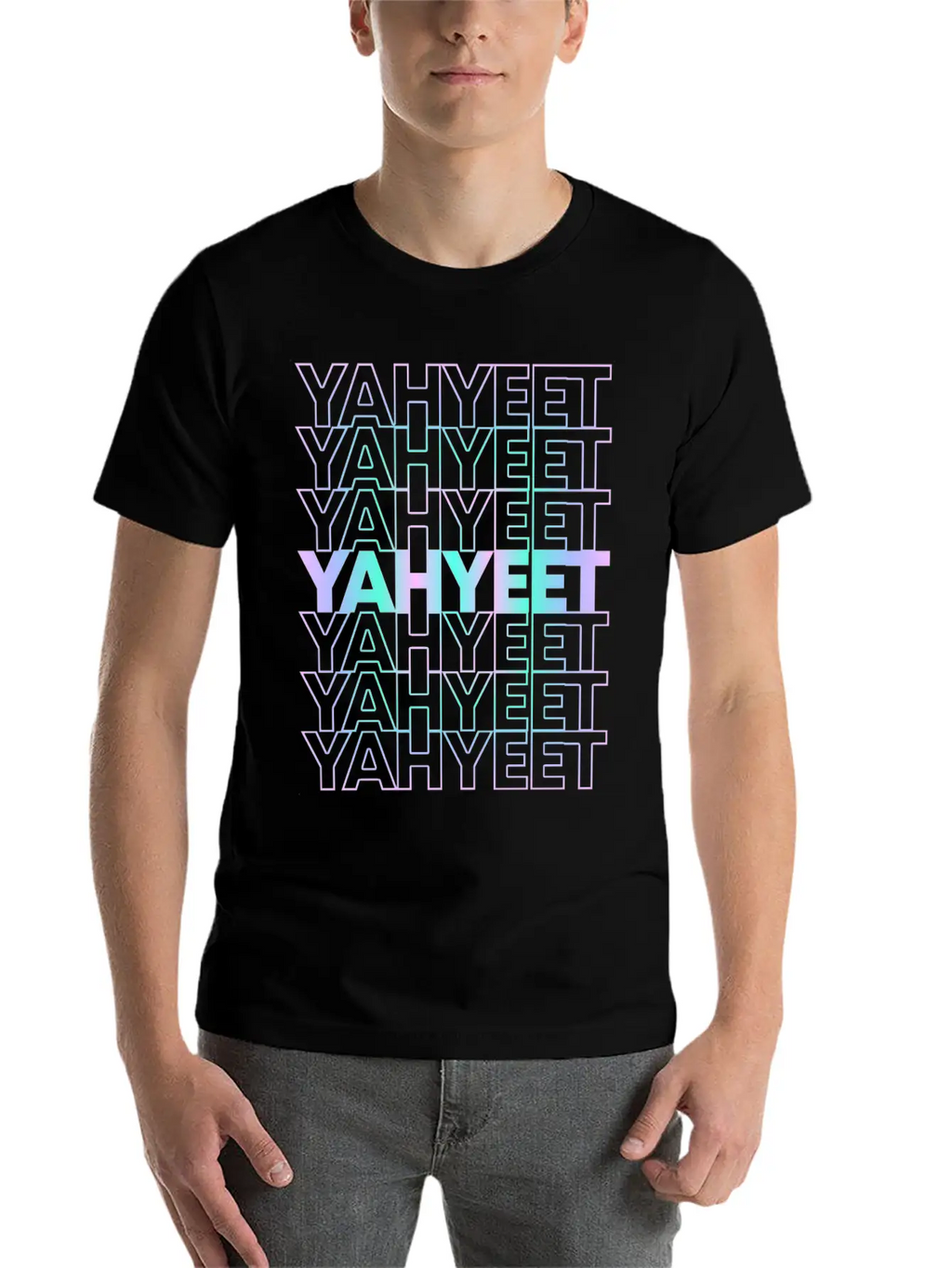 Yah Yeet Streetwear Unisex Casual T-Shirt – Clean Design For Daily Comfort