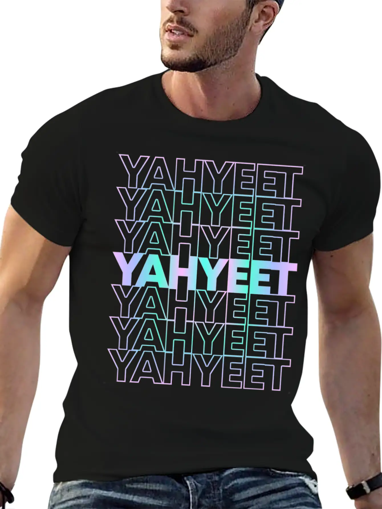 Yah Yeet Streetwear Unisex Casual T-Shirt – Clean Design For Daily Comfort