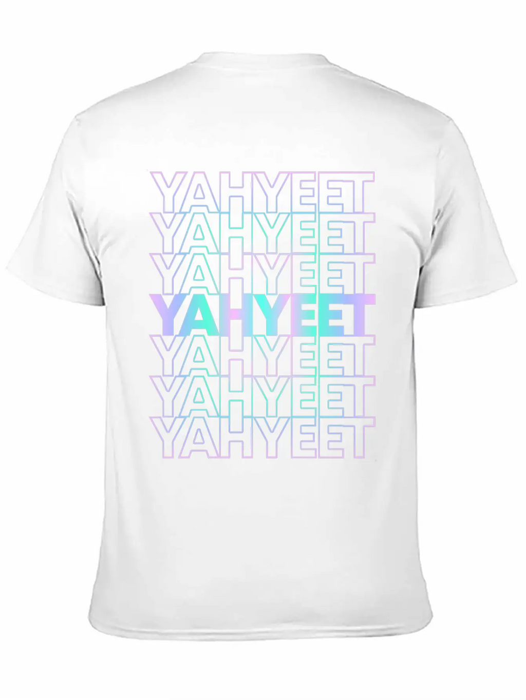 Yah Yeet Streetwear Unisex Casual T-Shirt – Clean Design For Daily Comfort