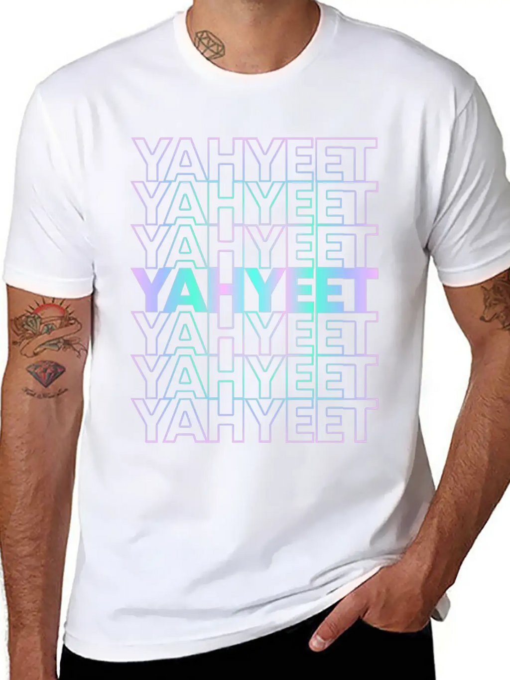 Yah Yeet Streetwear Unisex Casual T-Shirt – Clean Design For Daily Comfort