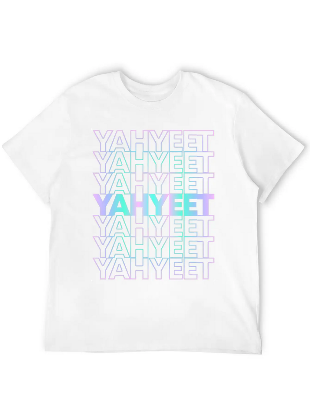 Yah Yeet Streetwear Unisex Casual T-Shirt – Clean Design For Daily Comfort