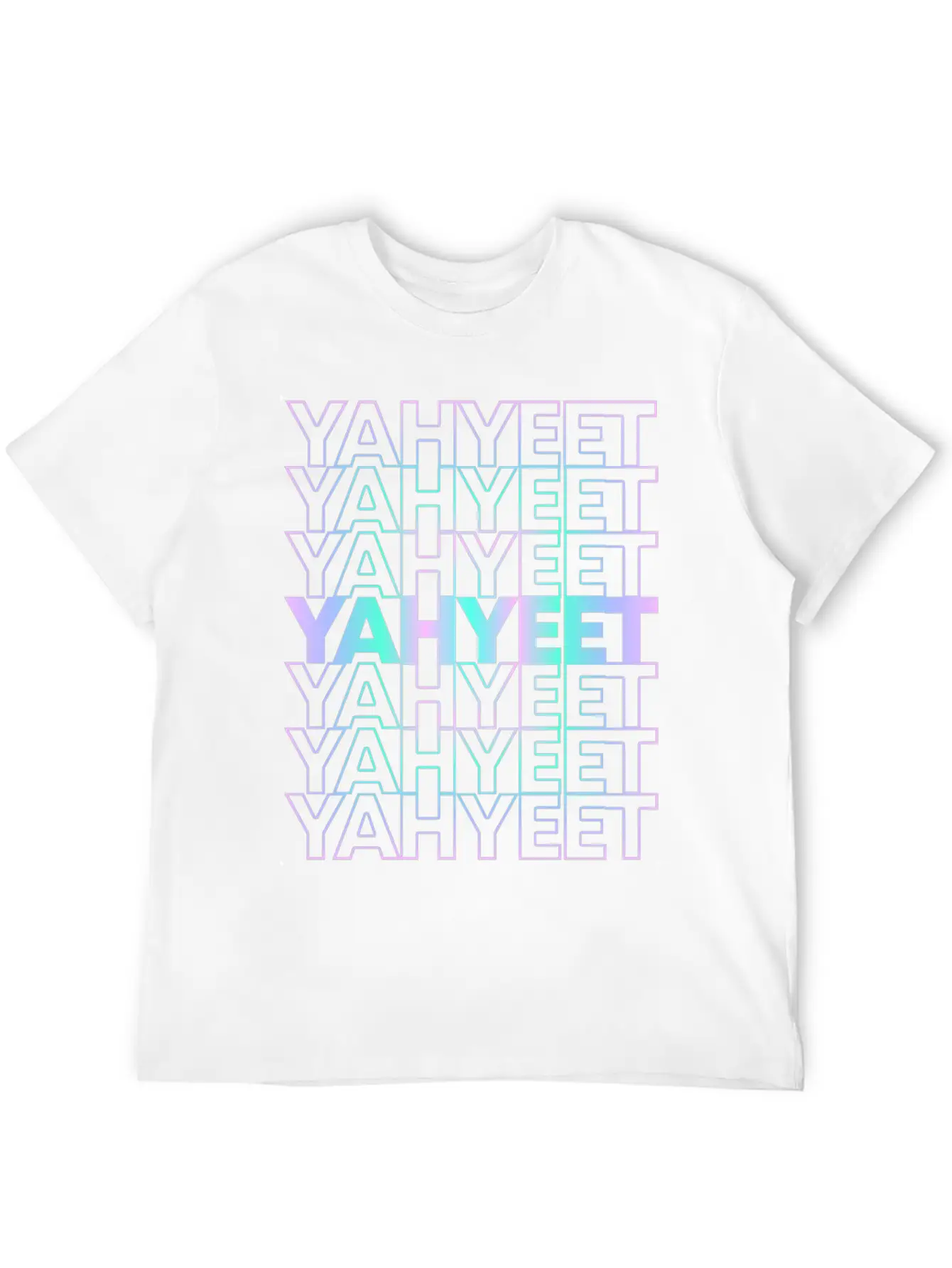 Yah Yeet Streetwear Unisex Casual T-Shirt – Clean Design For Daily Comfort