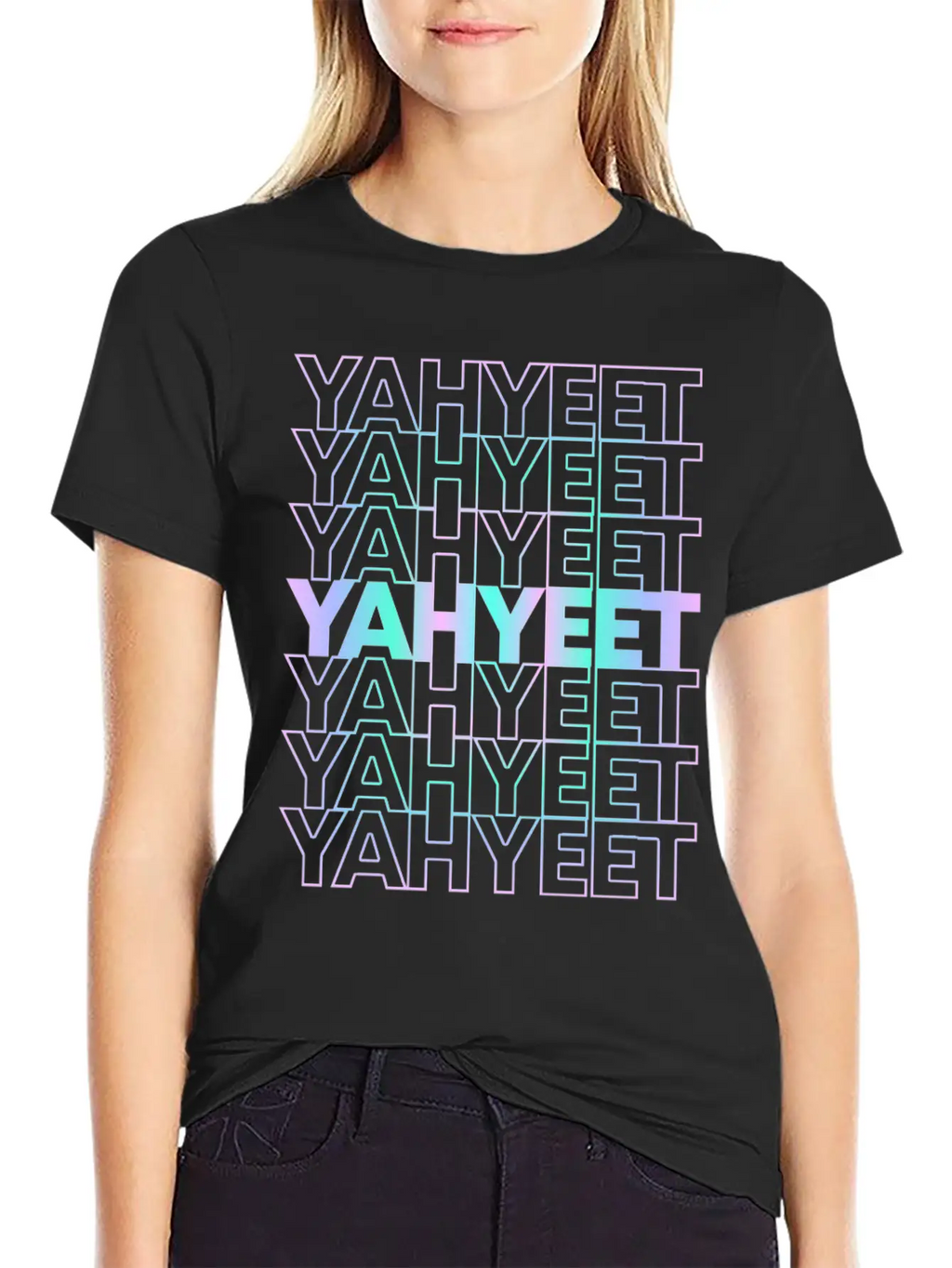 Yah Yeet Streetwear Unisex Casual T-Shirt – Clean Design For Daily Comfort