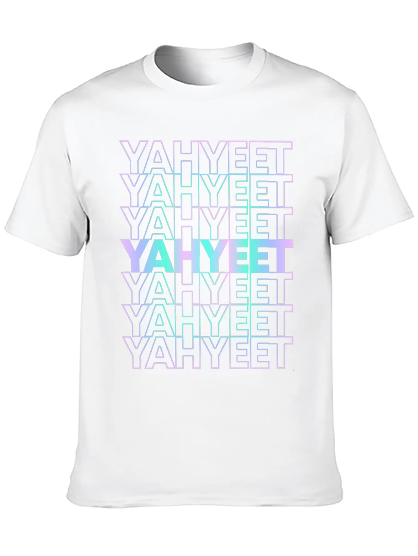 Yah Yeet Streetwear Unisex Casual T-Shirt – Clean Design For Daily Comfort