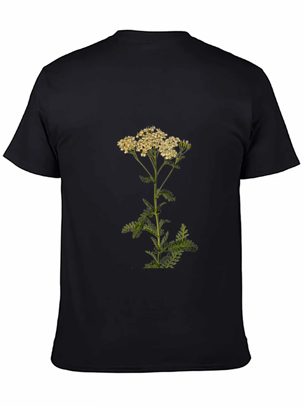 Yarrow (detailed) Unisex Short Sleeve Soft Cotton T-Shirt – Casual Everyday Wear