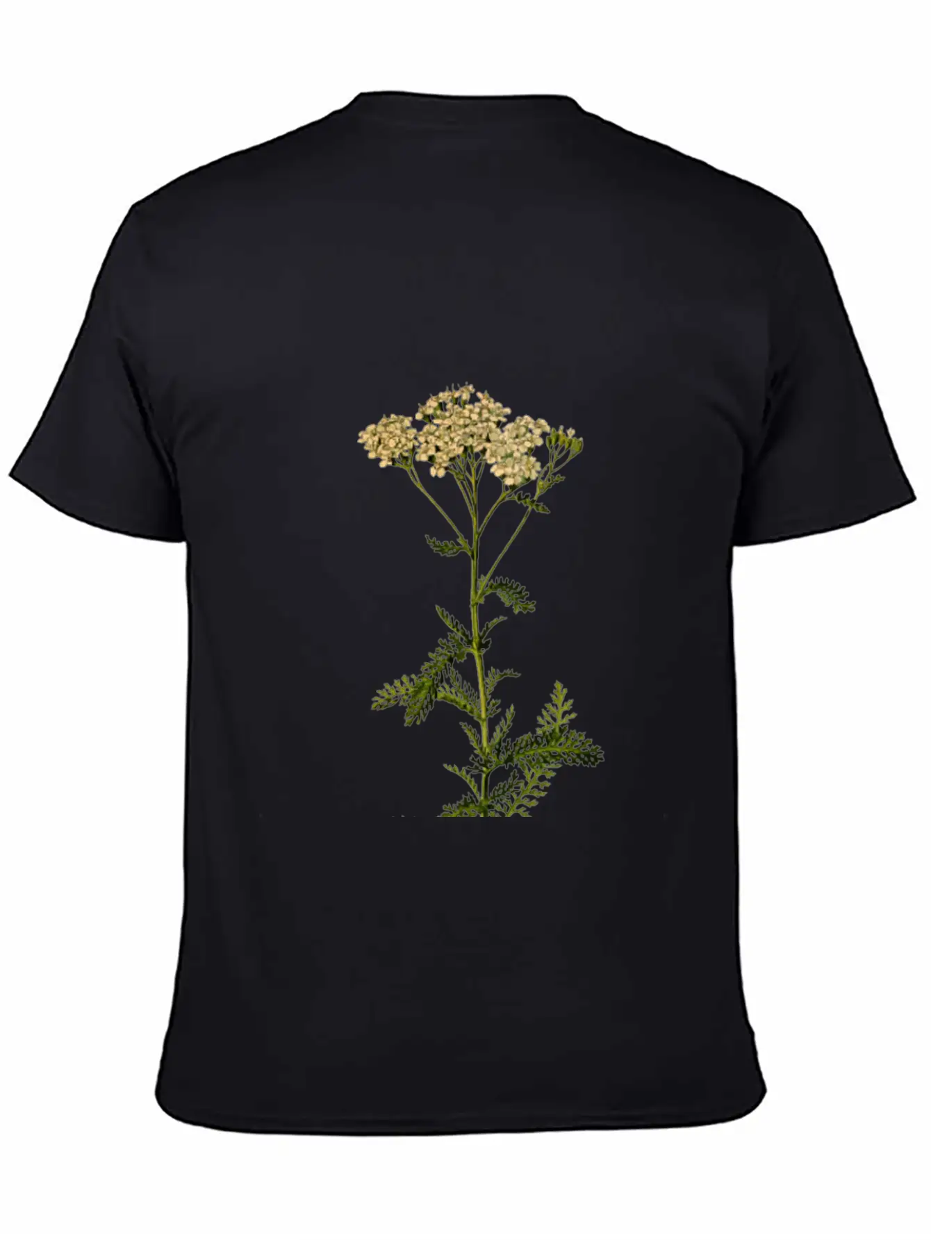 Yarrow (detailed) Unisex Short Sleeve Soft Cotton T-Shirt – Casual Everyday Wear