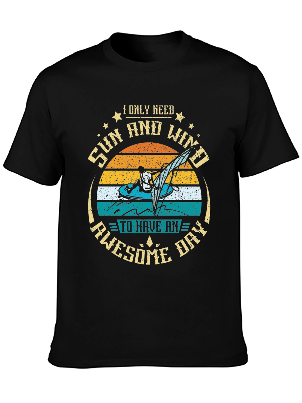 Sun & Wind T-Shirt: Awesome Day Vibes