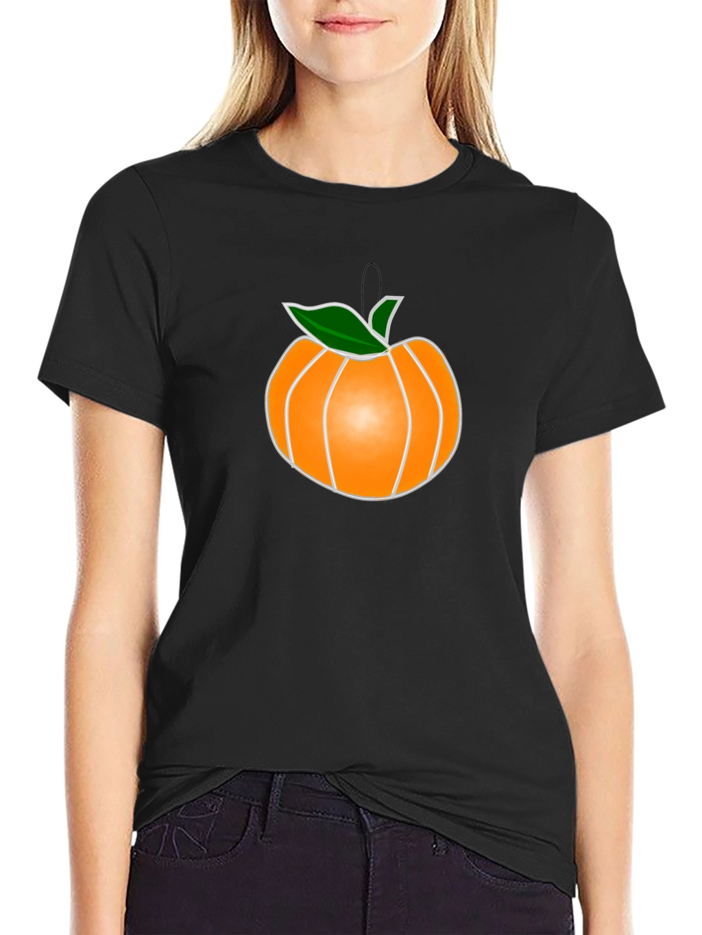 Orange Pumpkin Tee
