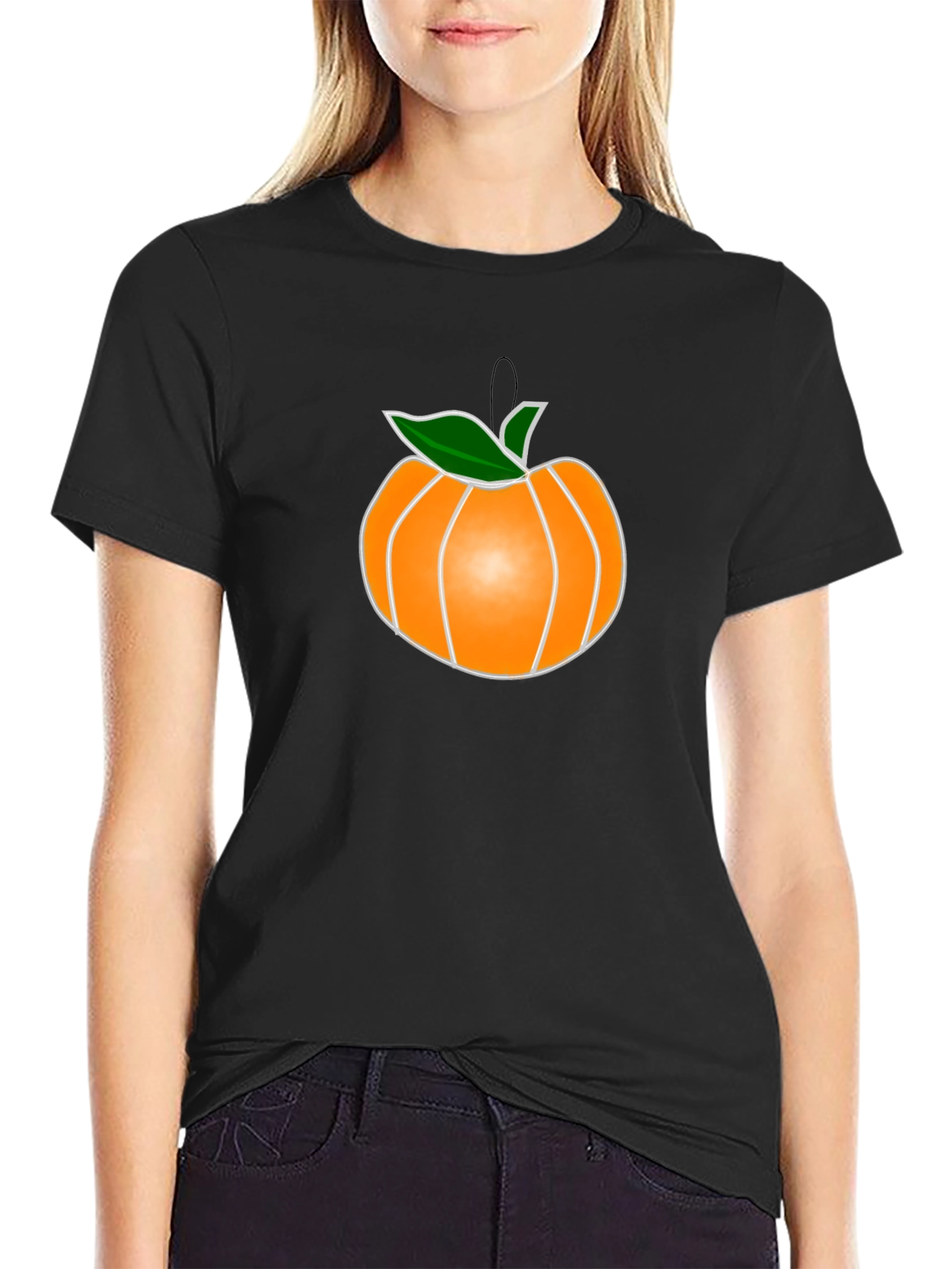 Orange Pumpkin Tee