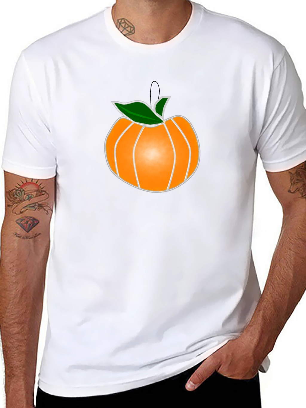 Orange Pumpkin Tee