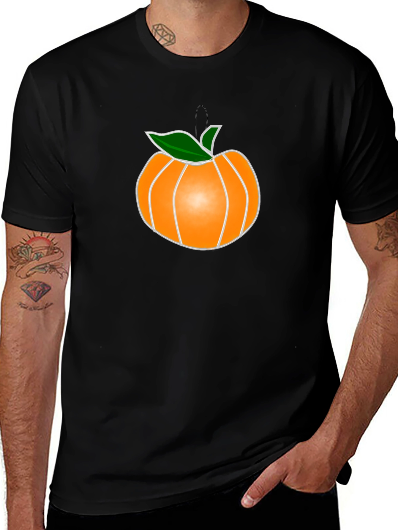 Orange Pumpkin Tee