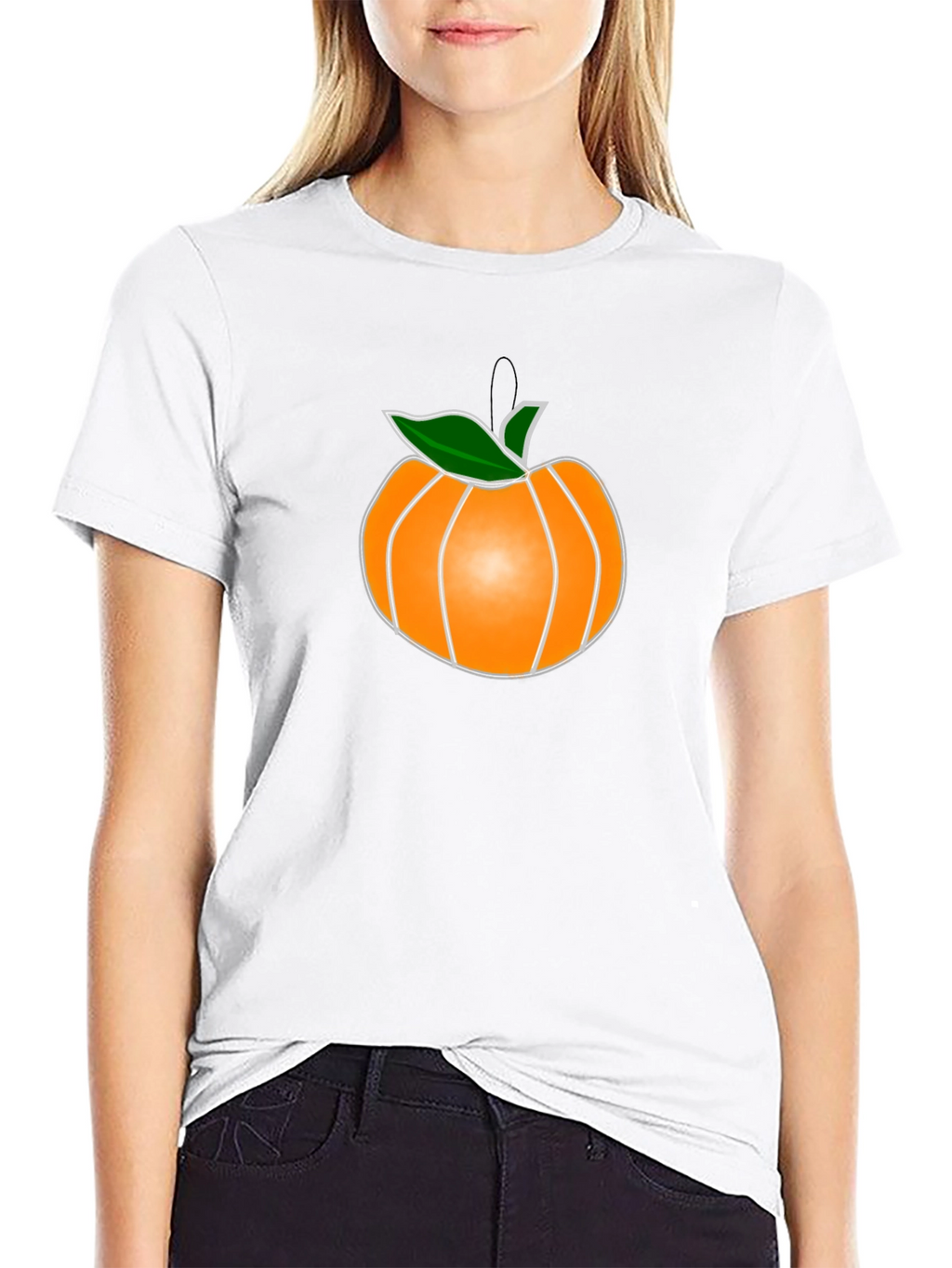 Orange Pumpkin Tee