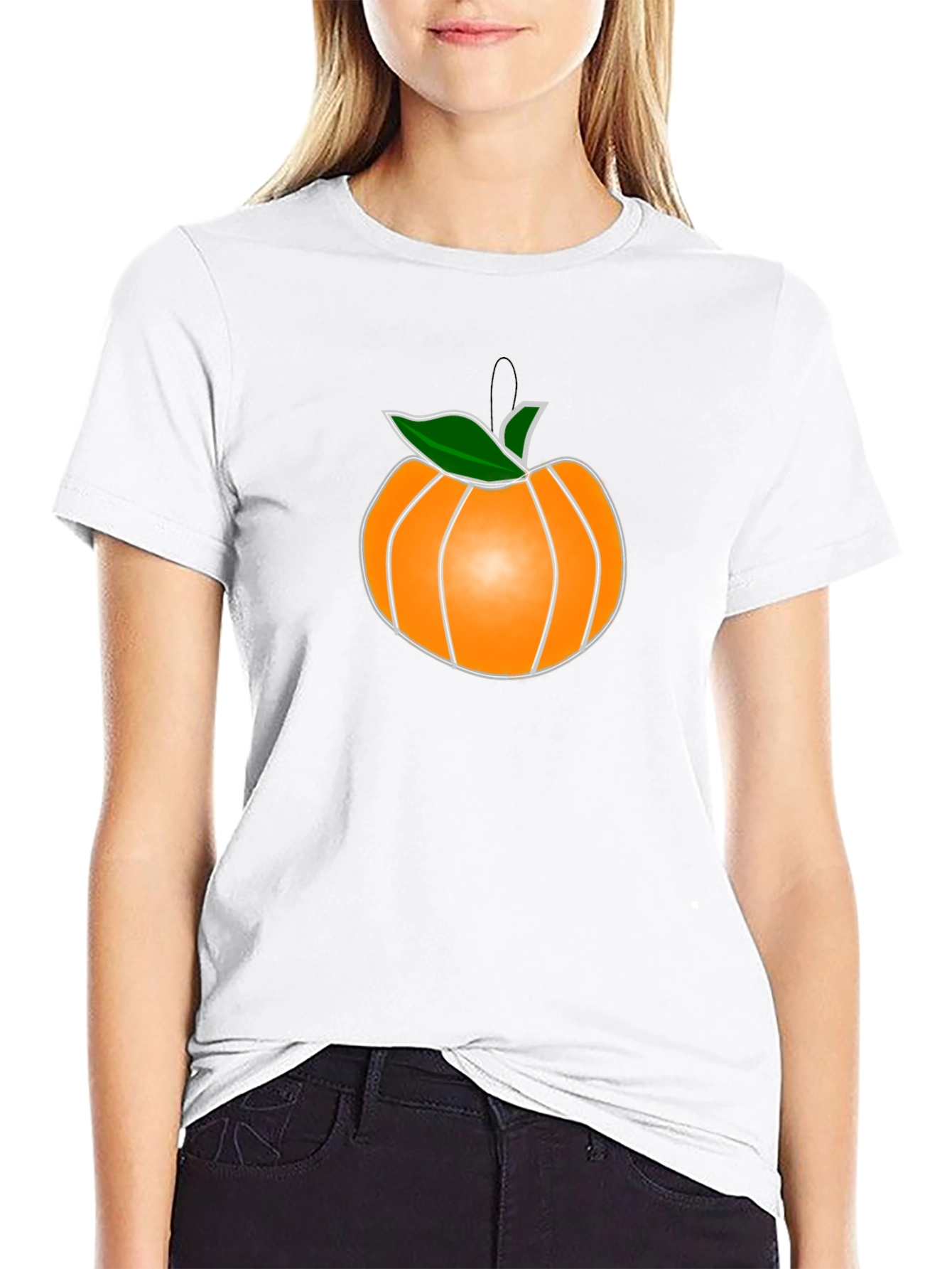 Orange Pumpkin Tee