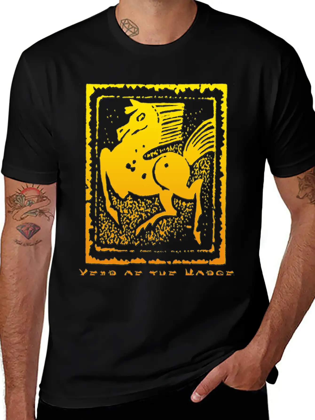 Year Of The Horse Unisex Short Sleeve Soft Cotton T-Shirt – Casual Everyday Wear
