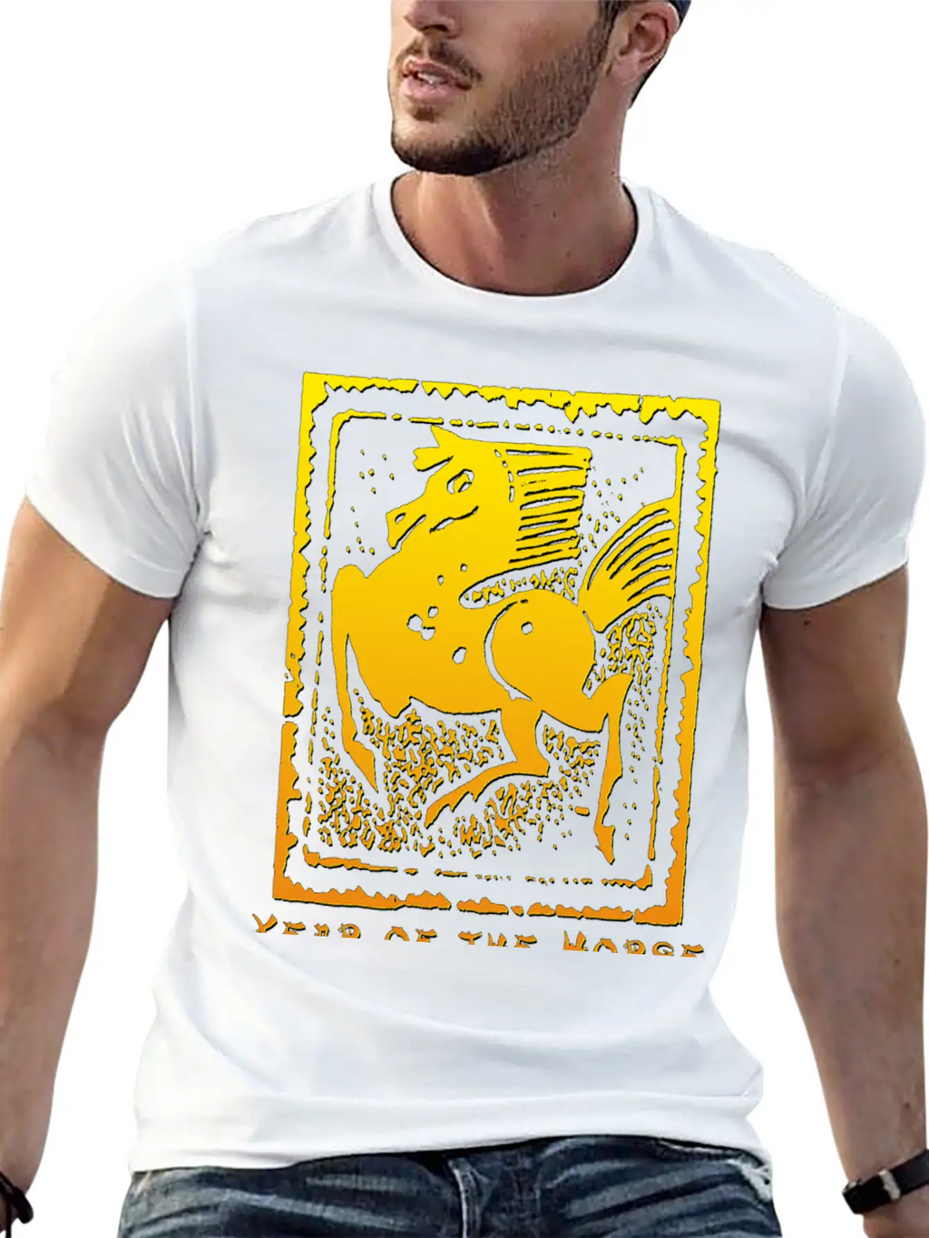Year Of The Horse Unisex Short Sleeve Soft Cotton T-Shirt – Casual Everyday Wear