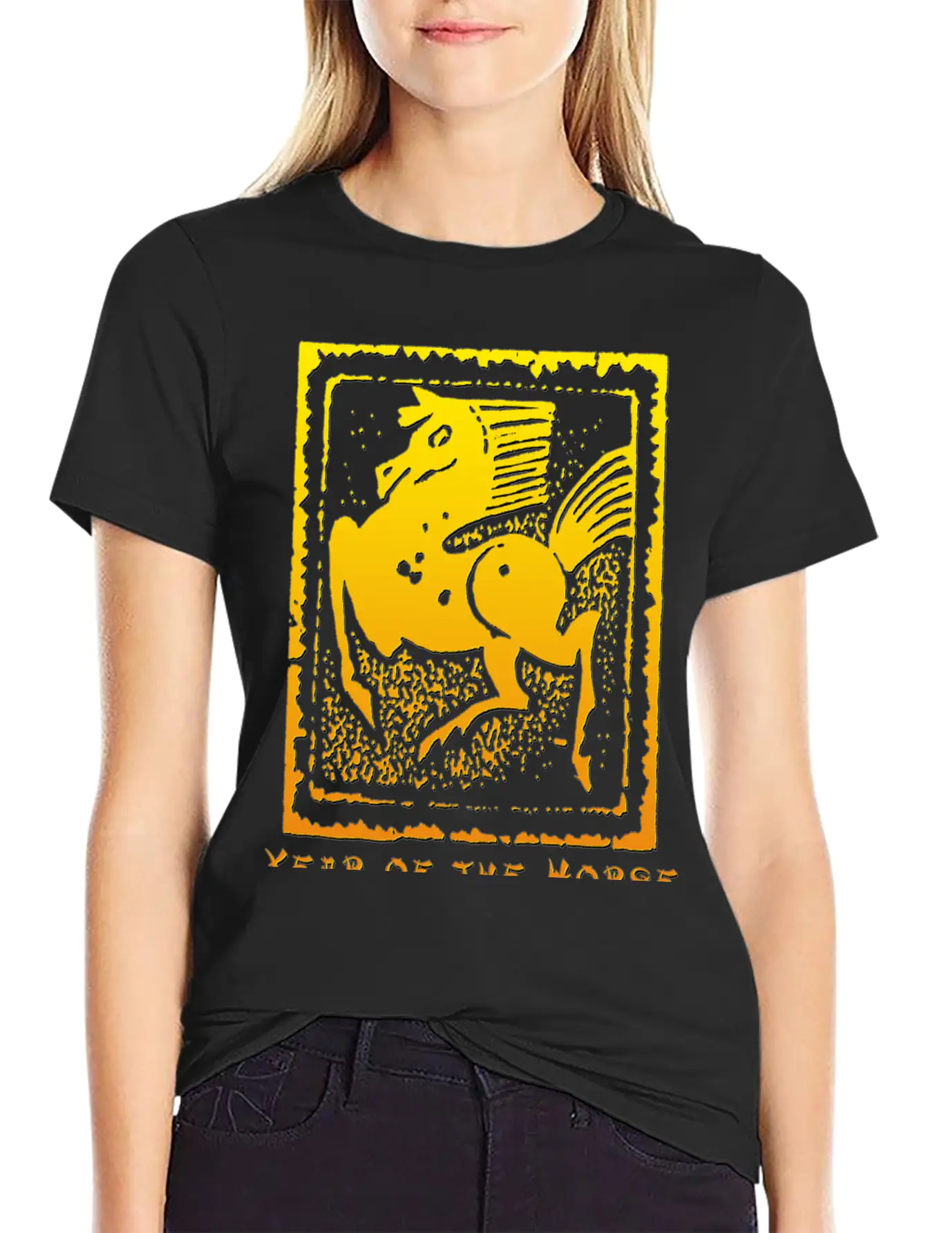 Year Of The Horse Unisex Short Sleeve Soft Cotton T-Shirt – Casual Everyday Wear