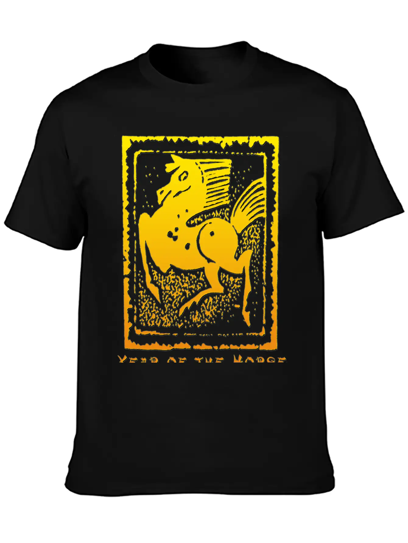 Year Of The Horse Unisex Short Sleeve Soft Cotton T-Shirt – Casual Everyday Wear