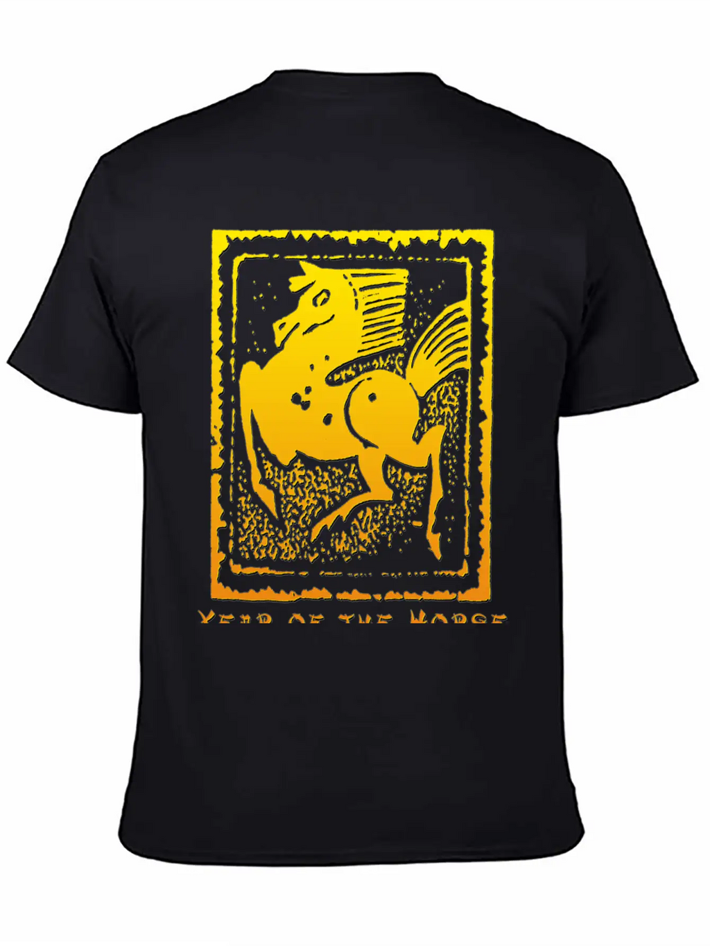 Year Of The Horse Unisex Short Sleeve Soft Cotton T-Shirt – Casual Everyday Wear