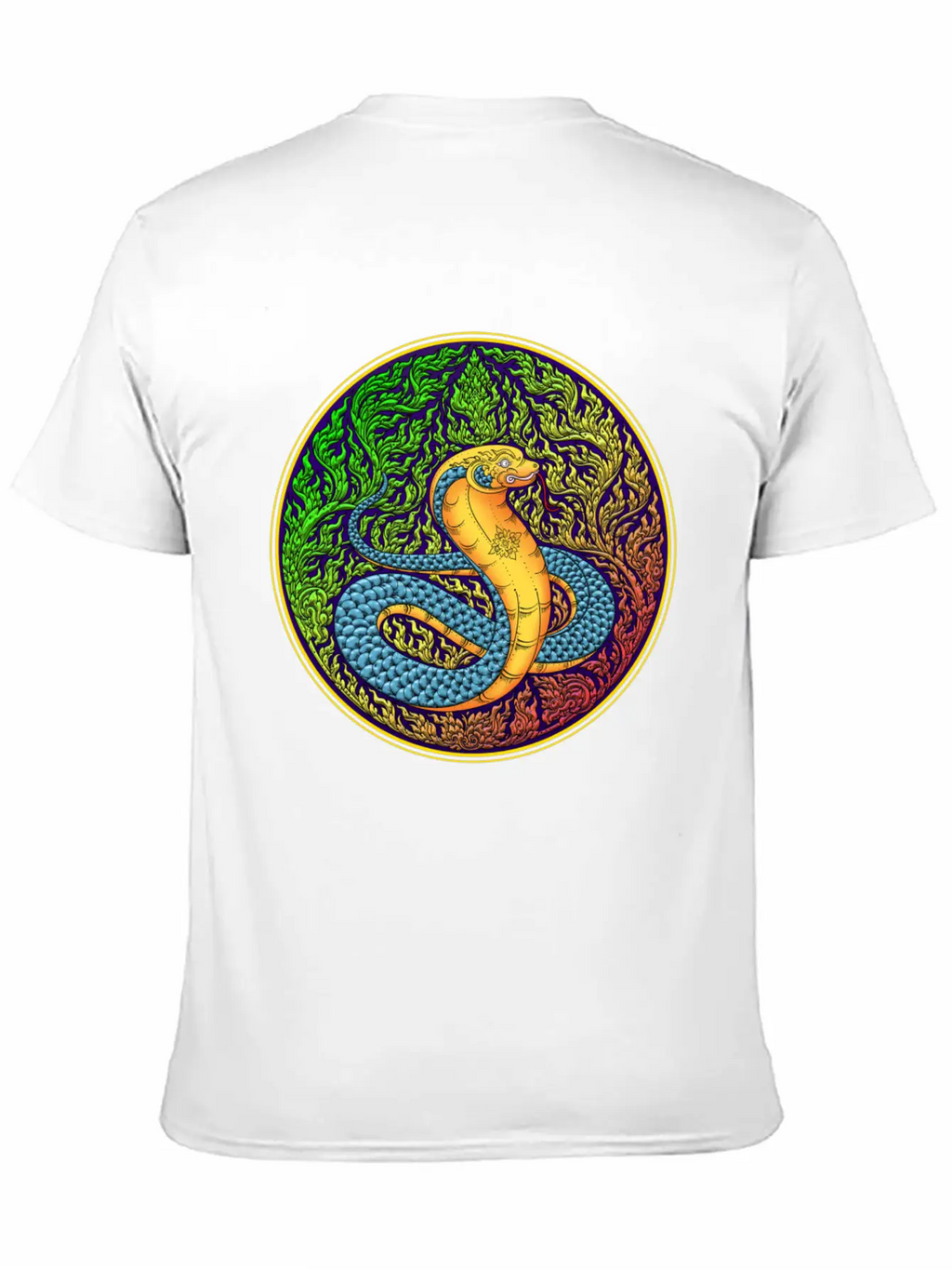 Year Of The Thai Zodiac, Year Of The Snake. Unisex Short Sleeve Soft Cotton T-Shirt – Casual Everyday Wear