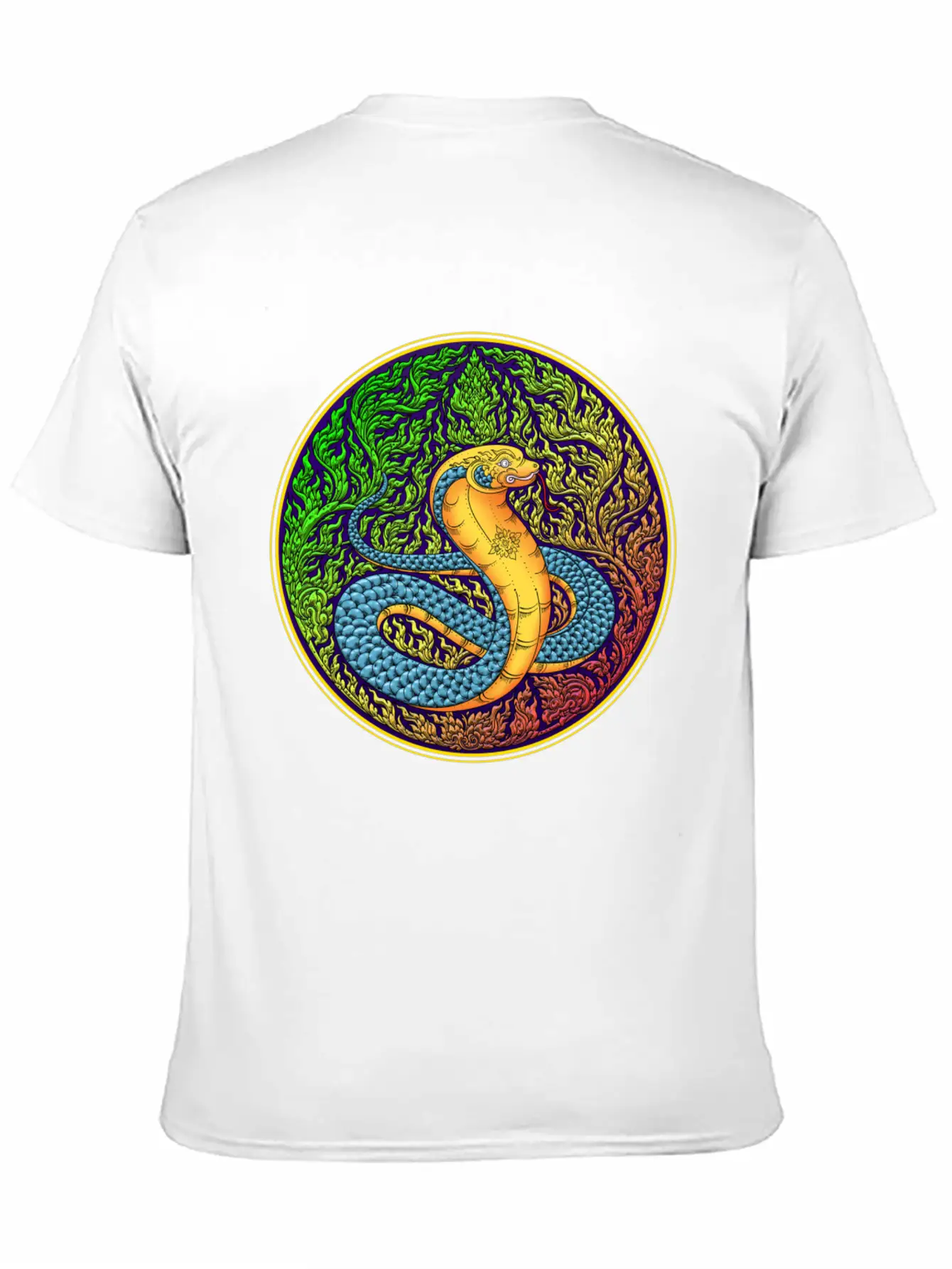 Year Of The Thai Zodiac, Year Of The Snake. Unisex Short Sleeve Soft Cotton T-Shirt – Casual Everyday Wear
