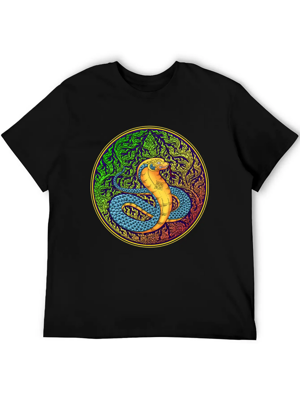 Year Of The Thai Zodiac, Year Of The Snake. Unisex Short Sleeve Soft Cotton T-Shirt – Casual Everyday Wear
