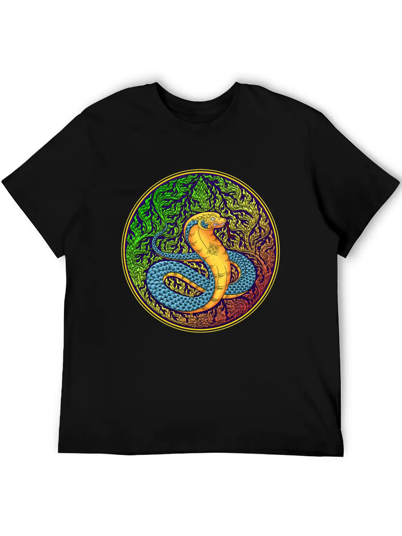 Year Of The Thai Zodiac, Year Of The Snake. Unisex Short Sleeve Soft Cotton T-Shirt – Casual Everyday Wear