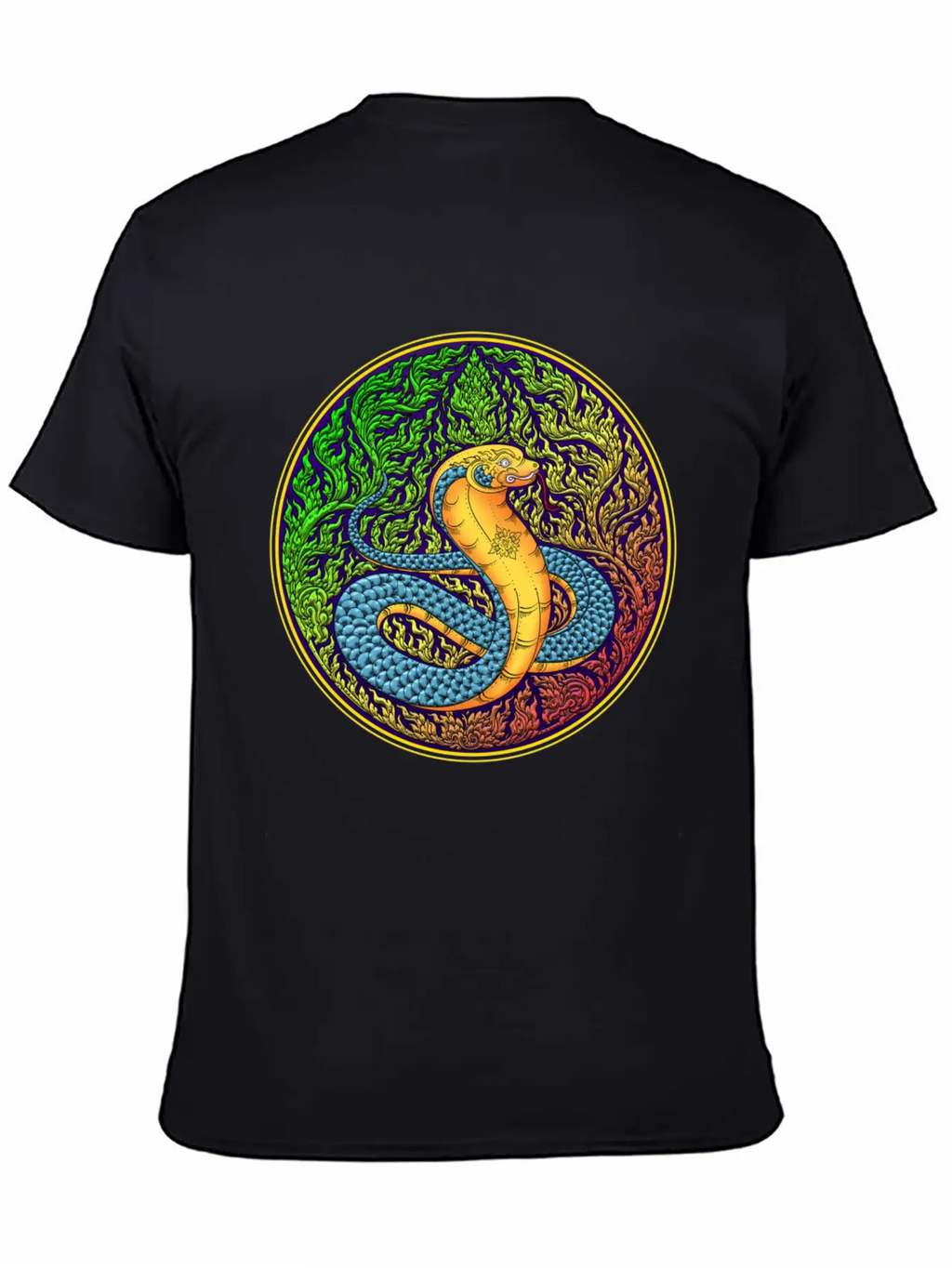 Year Of The Thai Zodiac, Year Of The Snake. Unisex Short Sleeve Soft Cotton T-Shirt – Casual Everyday Wear