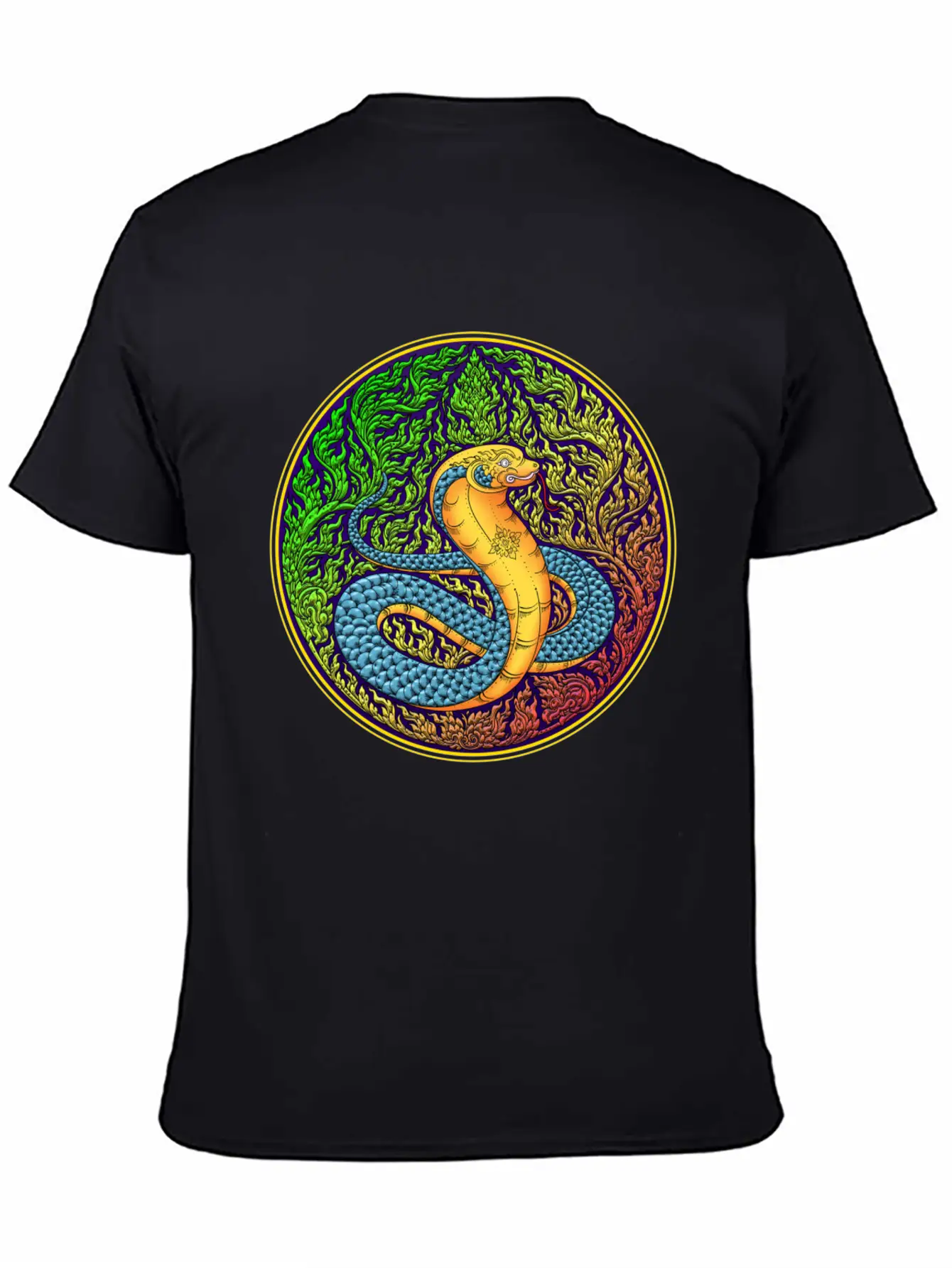 Year Of The Thai Zodiac, Year Of The Snake. Unisex Short Sleeve Soft Cotton T-Shirt – Casual Everyday Wear