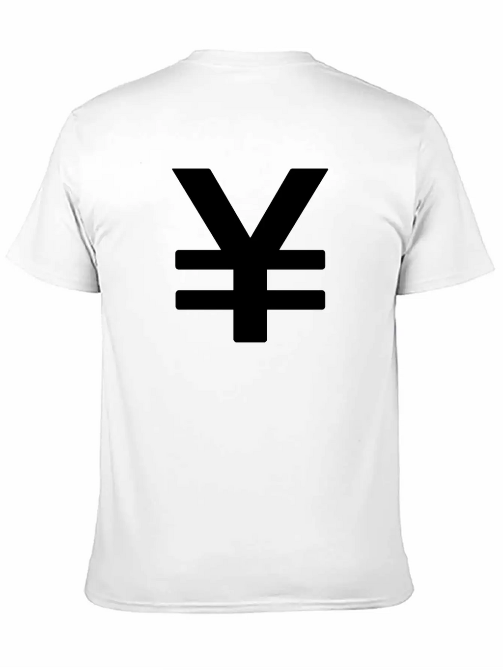YEN - Aesthetic Japanese Vaporwave Symbol Essential Cotton Tee For Daily Outfits – Unisex Style