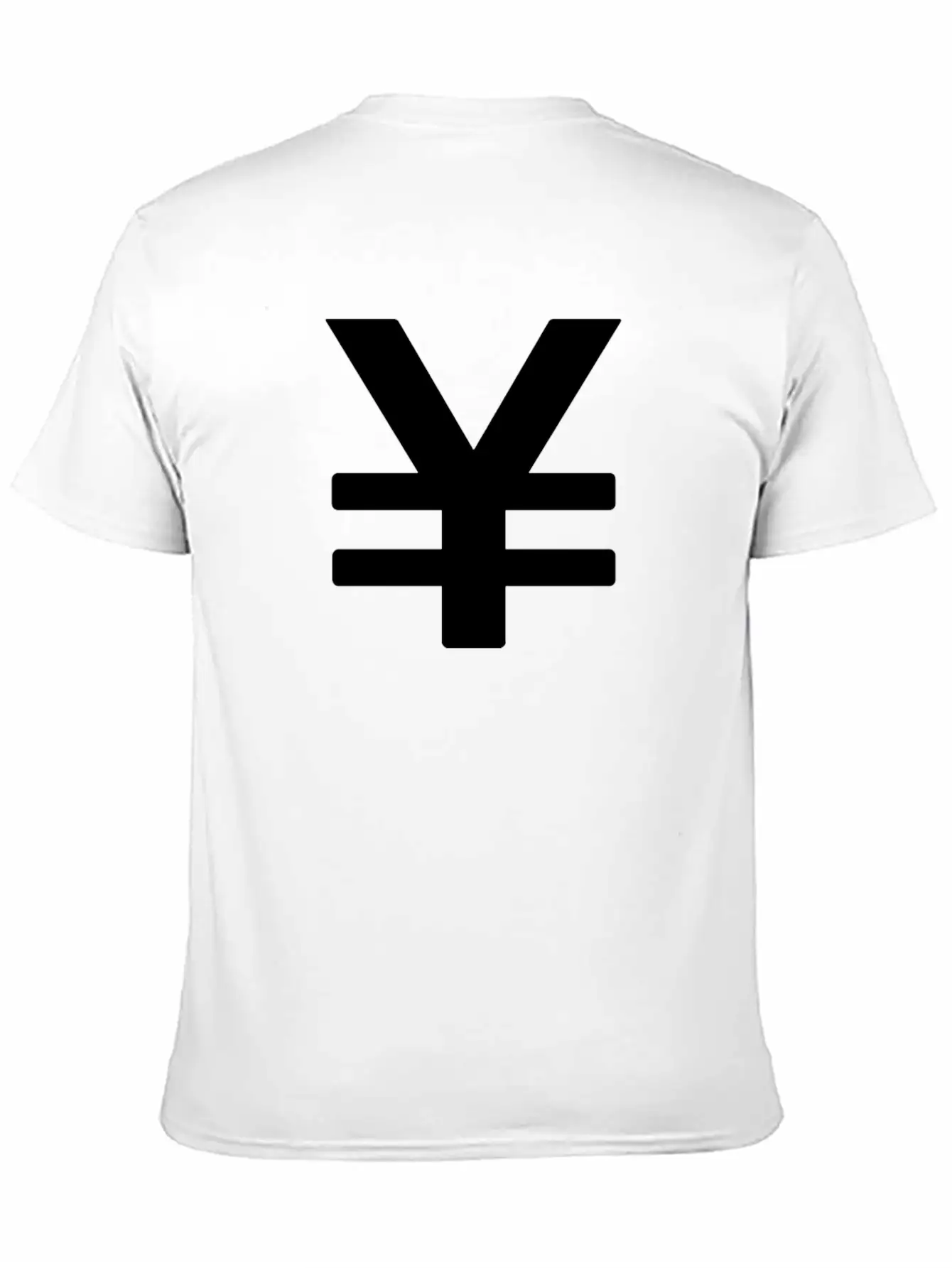 YEN - Aesthetic Japanese Vaporwave Symbol Essential Cotton Tee For Daily Outfits – Unisex Style