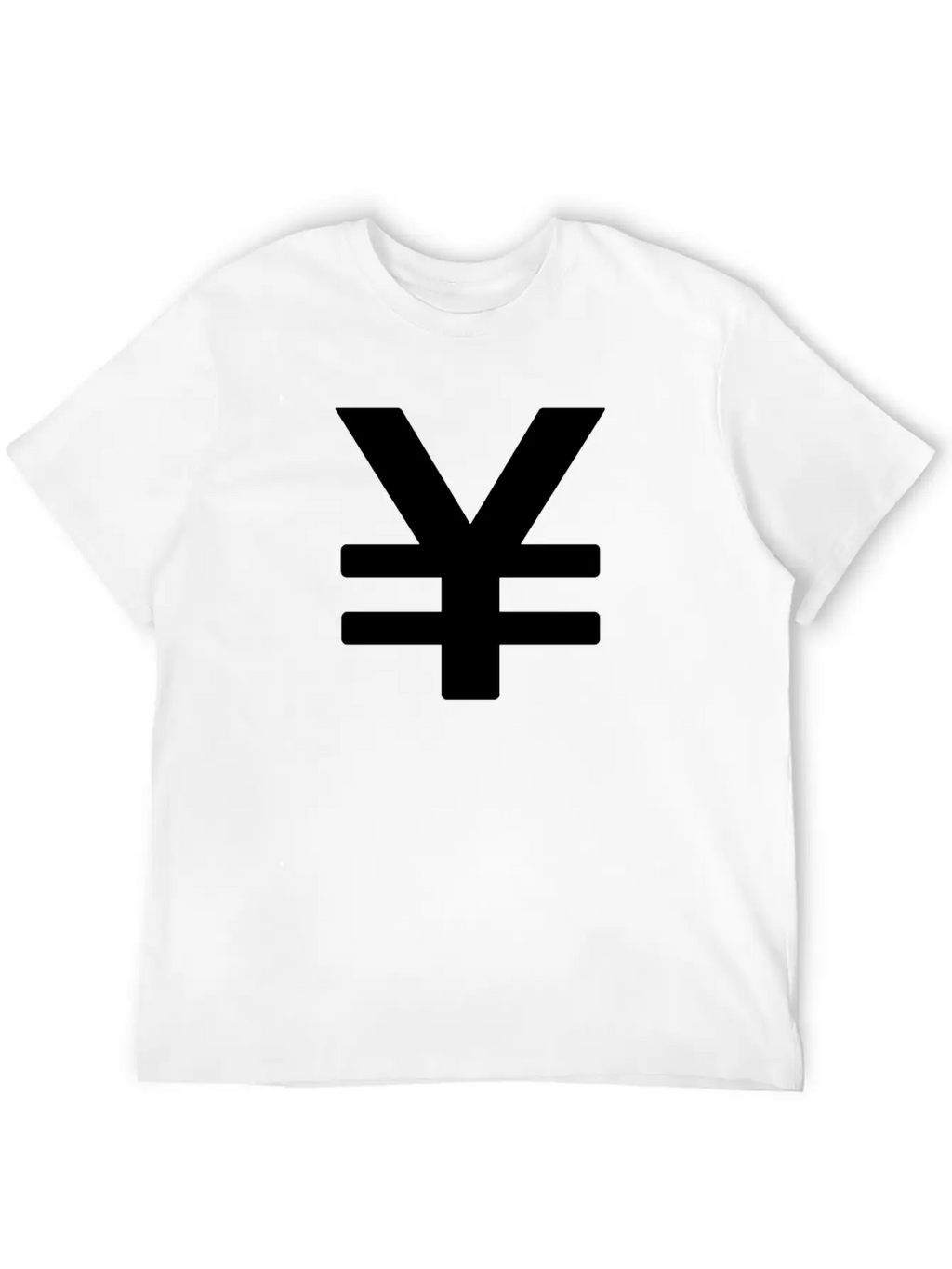 YEN - Aesthetic Japanese Vaporwave Symbol Essential Cotton Tee For Daily Outfits – Unisex Style