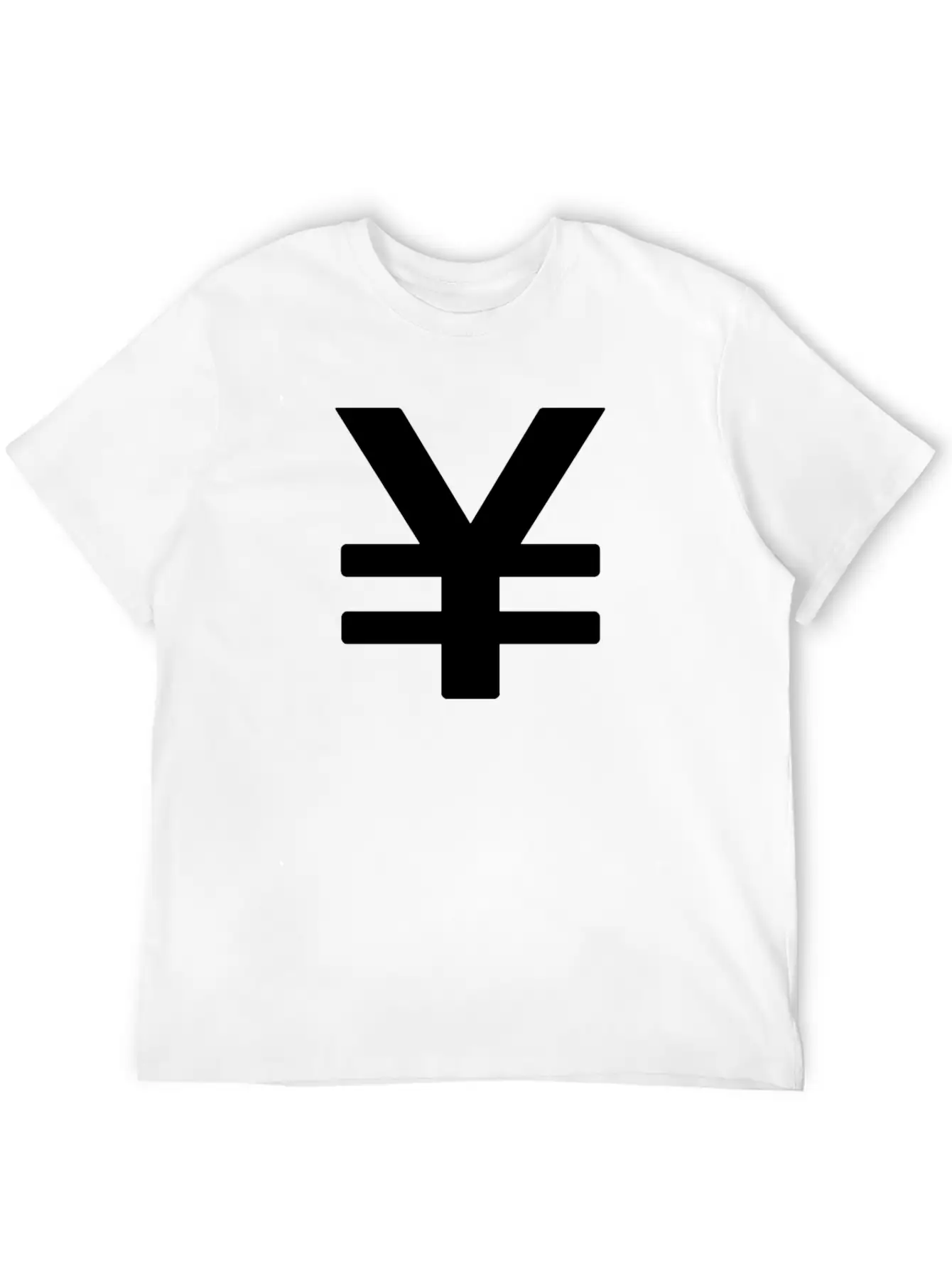 YEN - Aesthetic Japanese Vaporwave Symbol Essential Cotton Tee For Daily Outfits – Unisex Style
