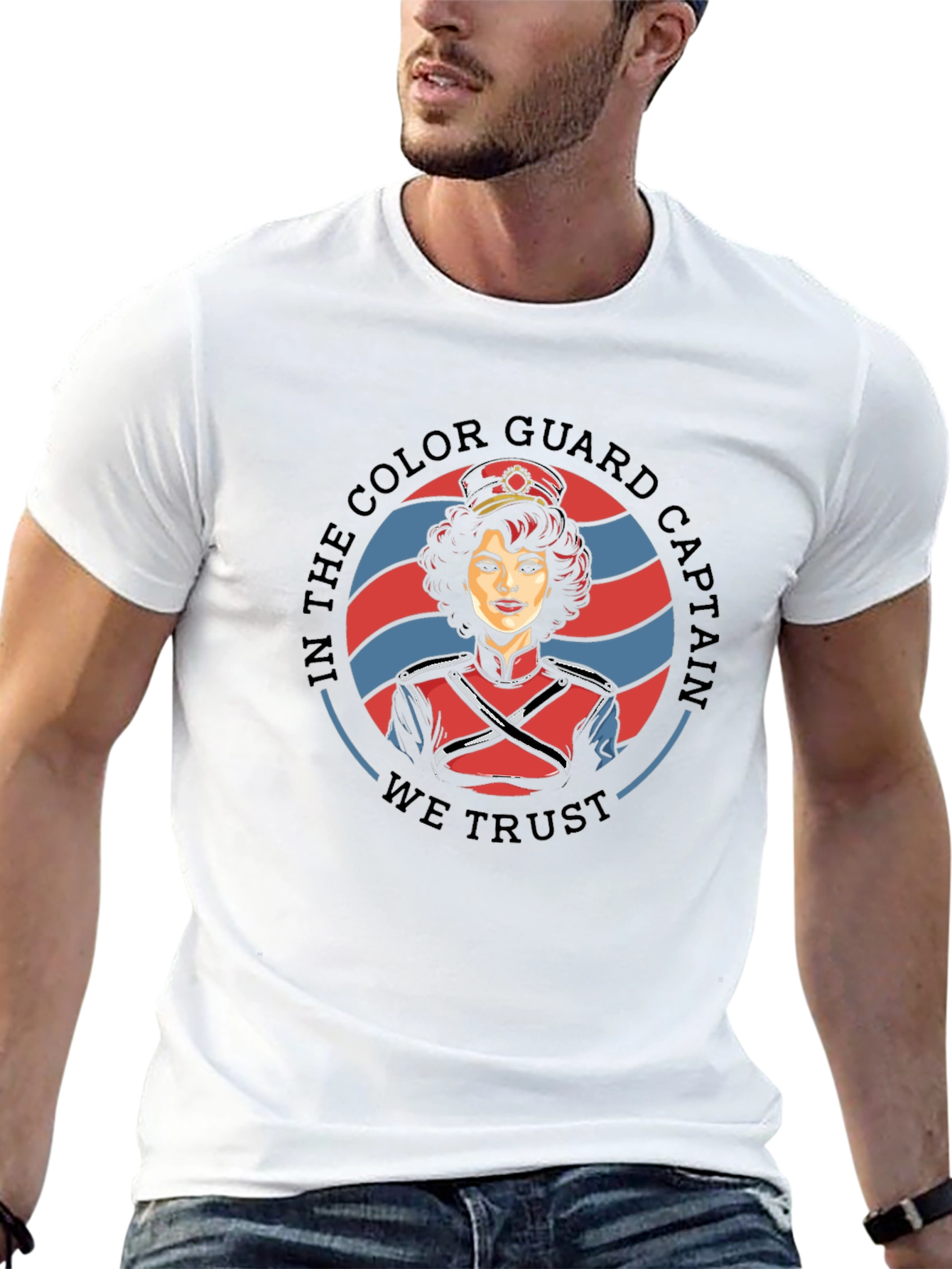 Color Guard Captain Graphic T-Shirt
