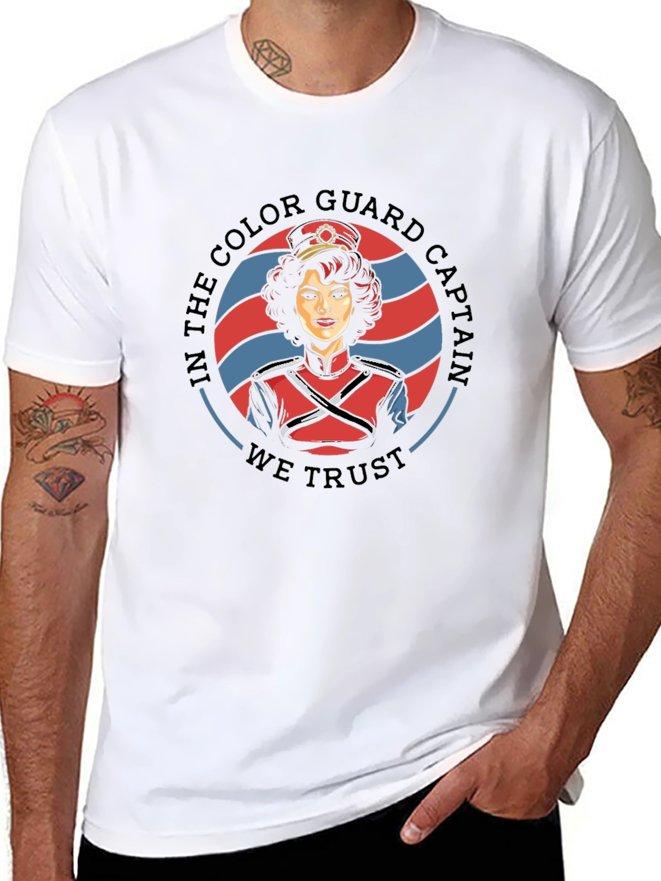 Color Guard Captain Graphic T-Shirt