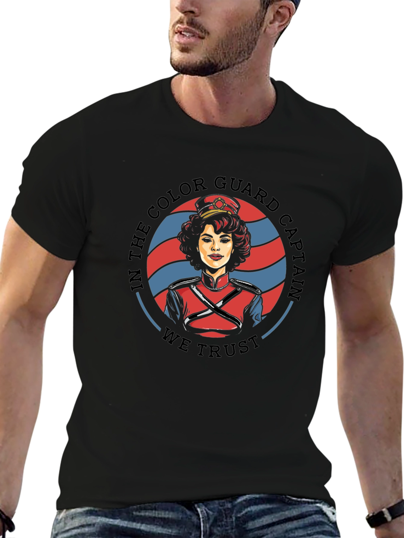 Color Guard Captain Graphic T-Shirt