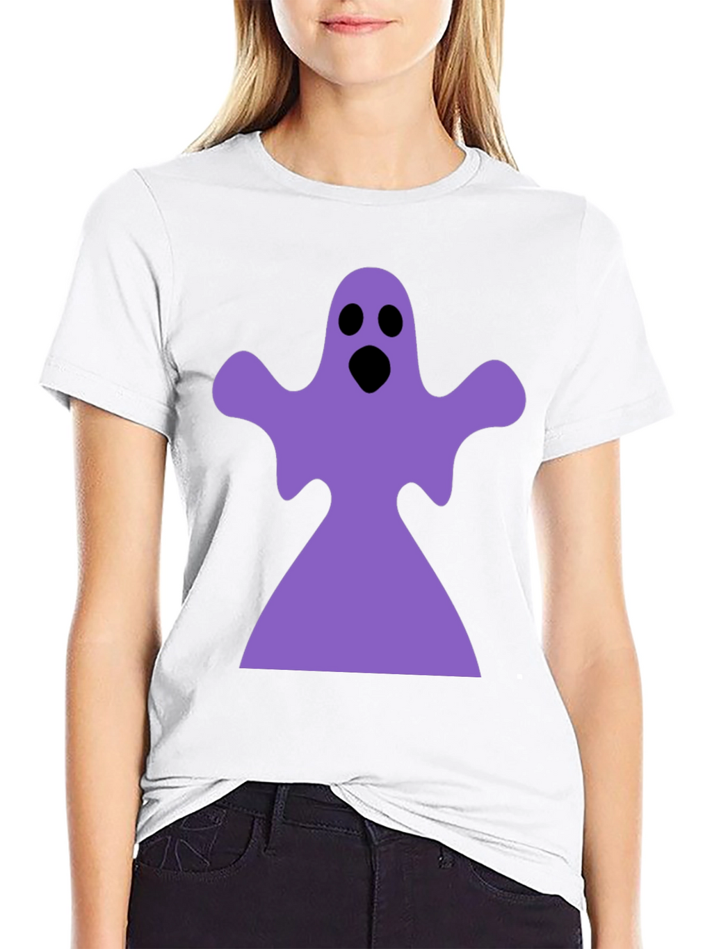 Ghost Graphic Black T-Shirt