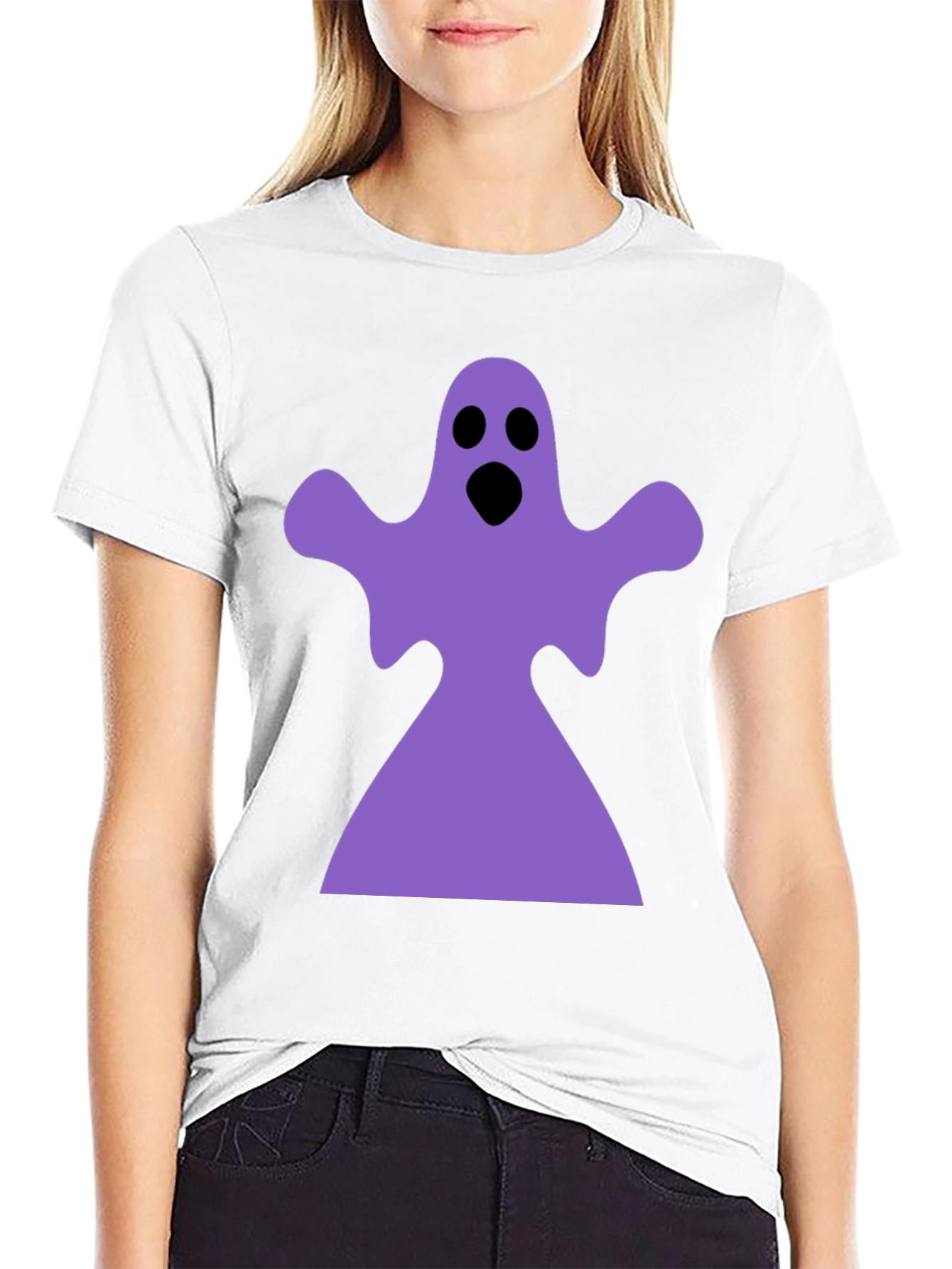 Ghost Graphic Black T-Shirt