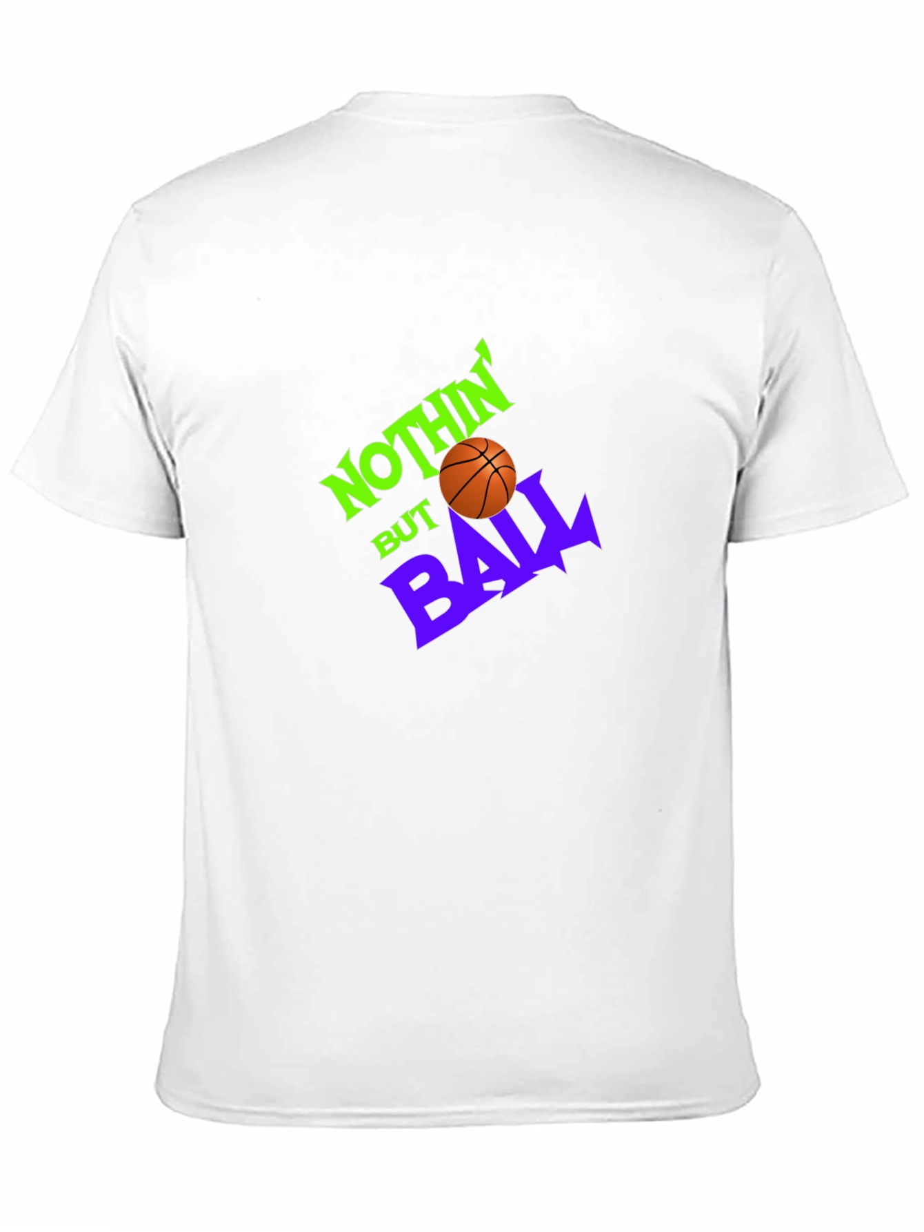 Nothin But Ball Graphic Tee - Black Cotton