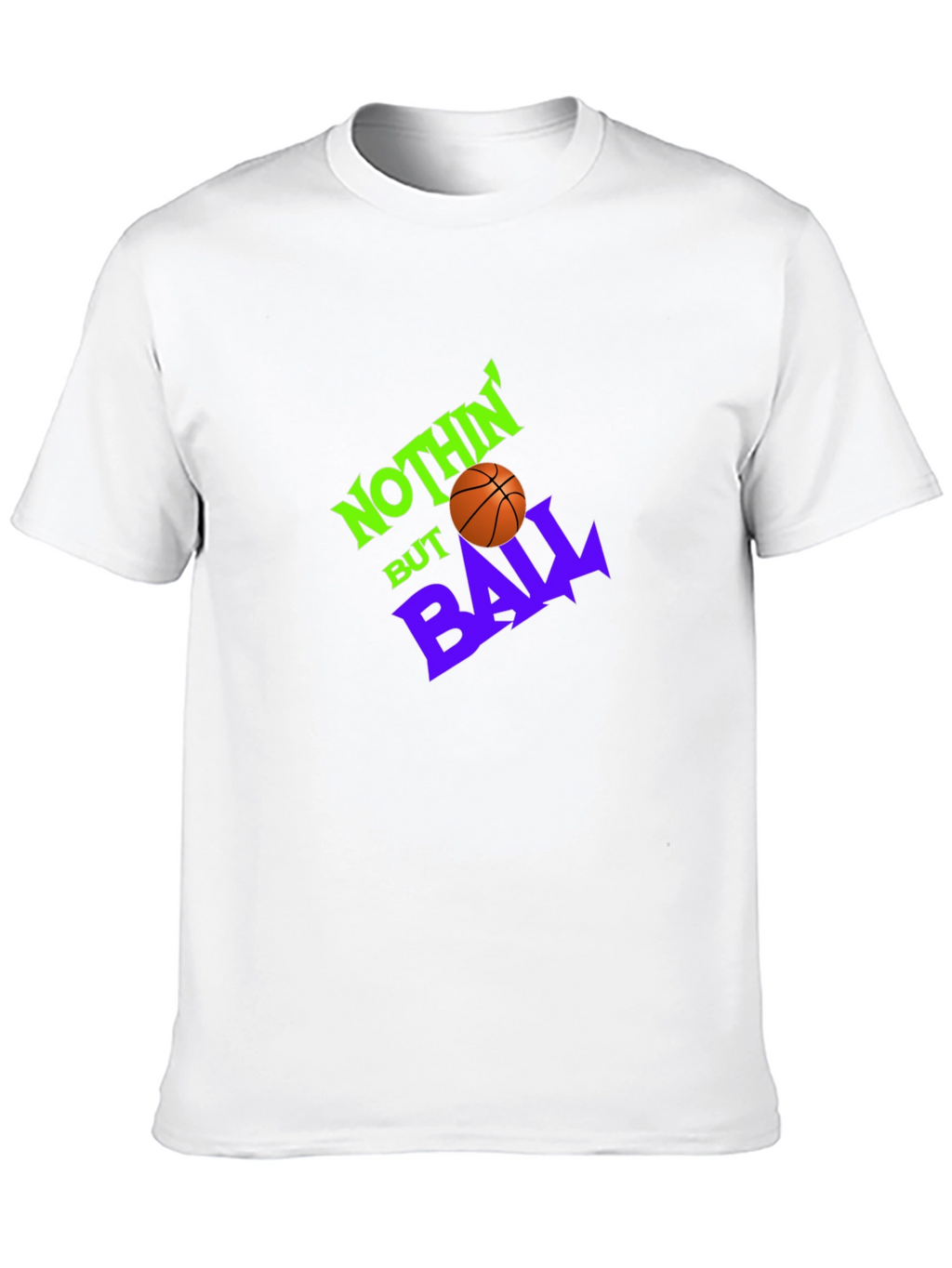 Nothin But Ball Graphic Tee - Black Cotton