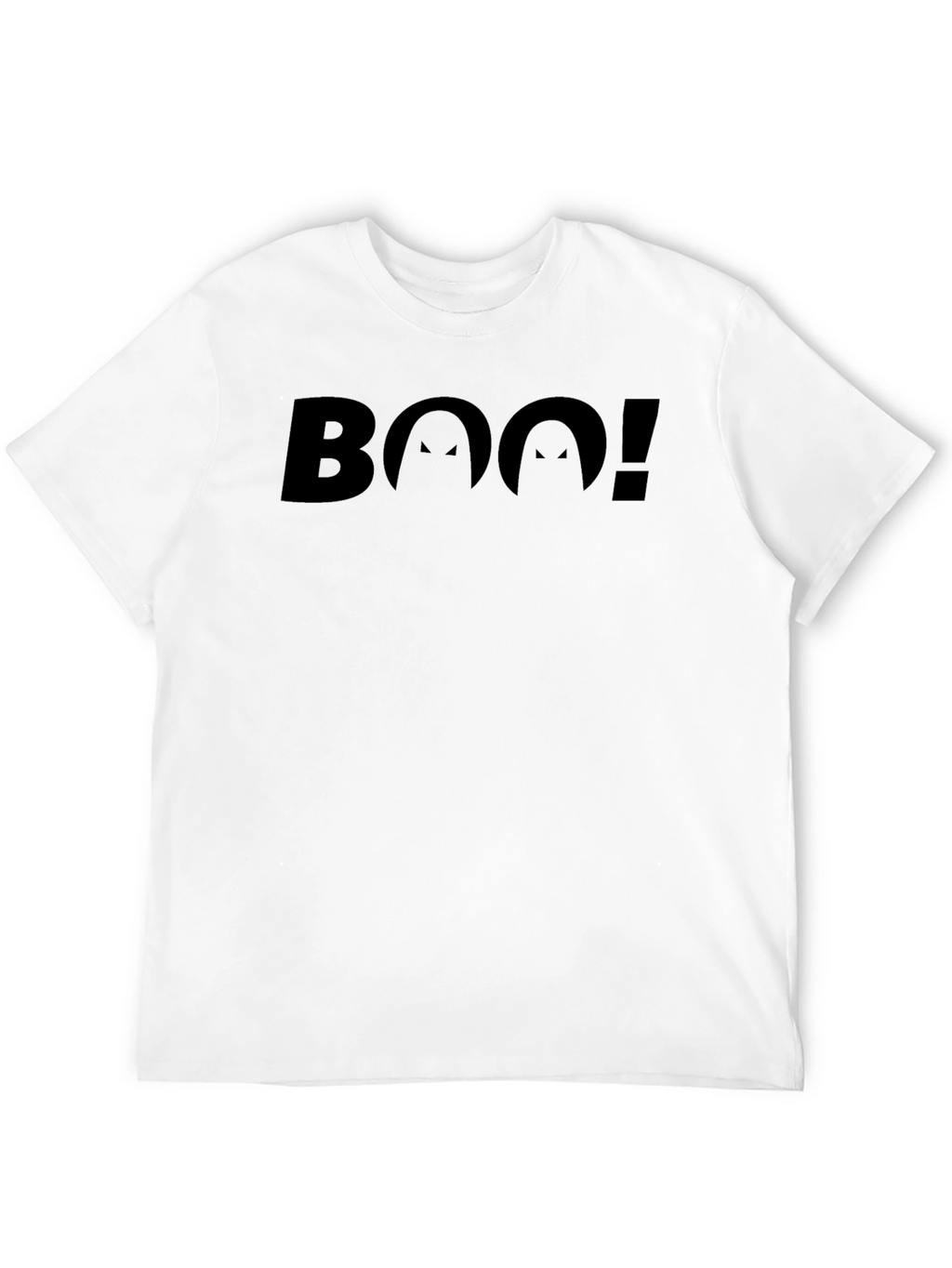 Boo! Halloween Graphic Tee - Spooky Season Comfort