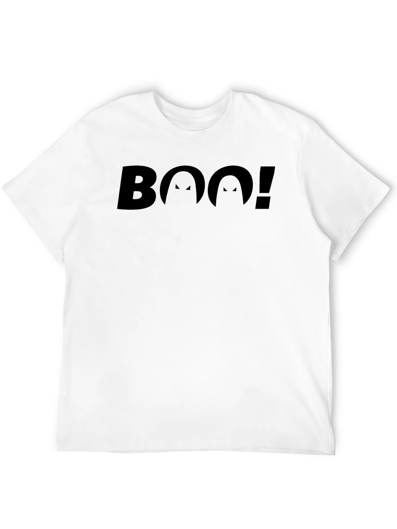 Boo! Halloween Graphic Tee - Spooky Season Comfort